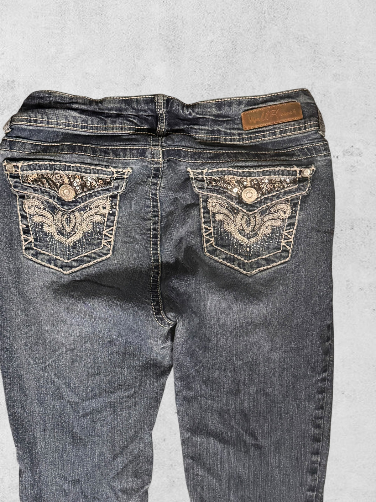 Lågmidjade jeans stl: S