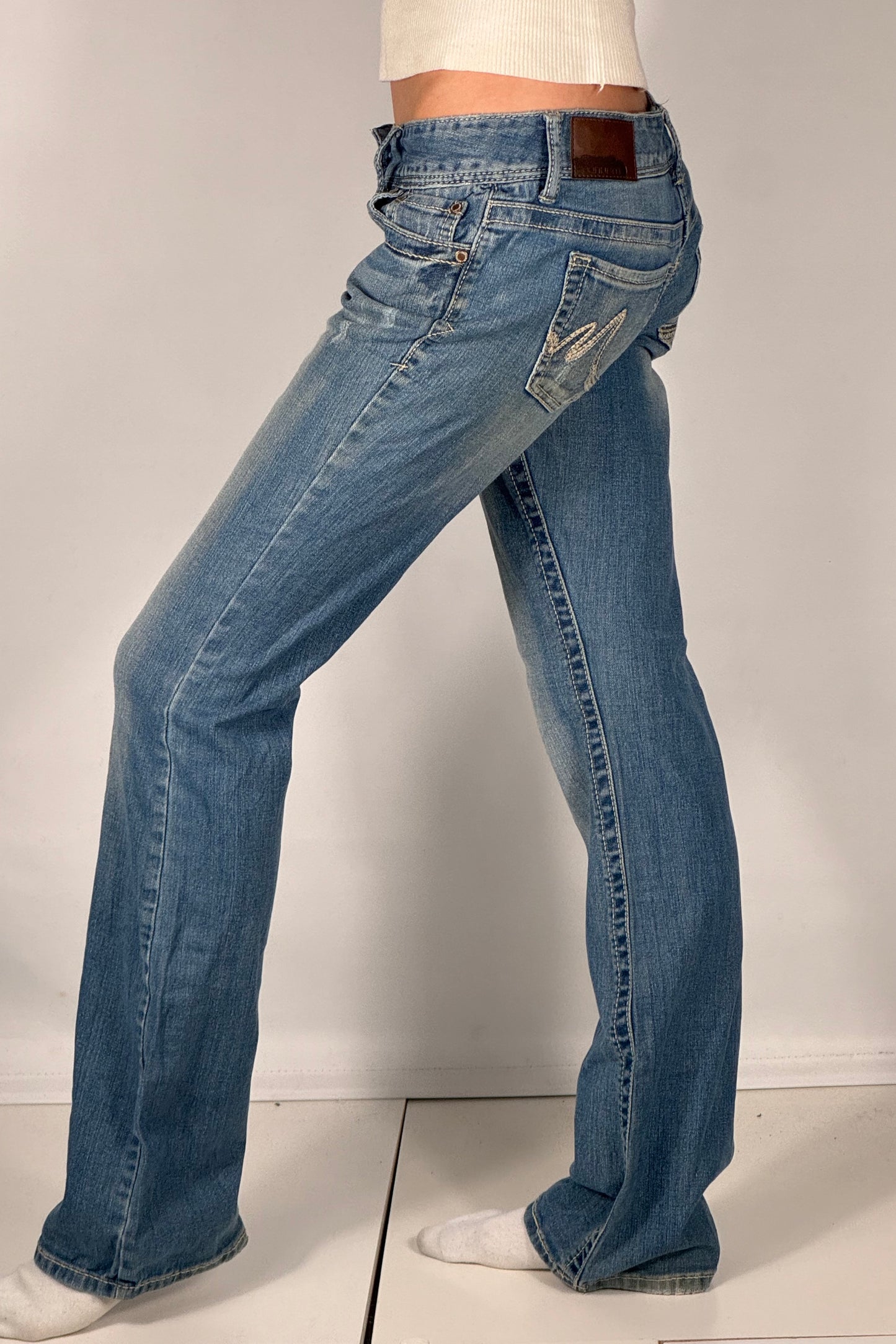 Lavtaljede jeans str: XS