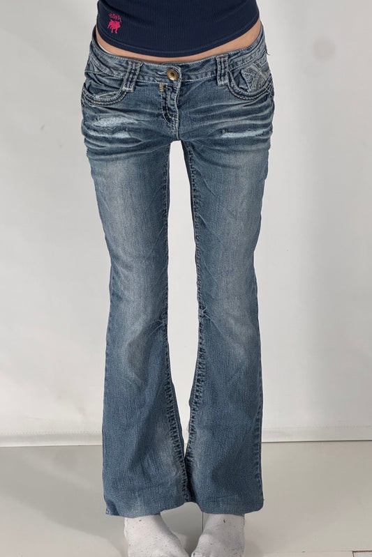 Lågmidjade jeans stl: S