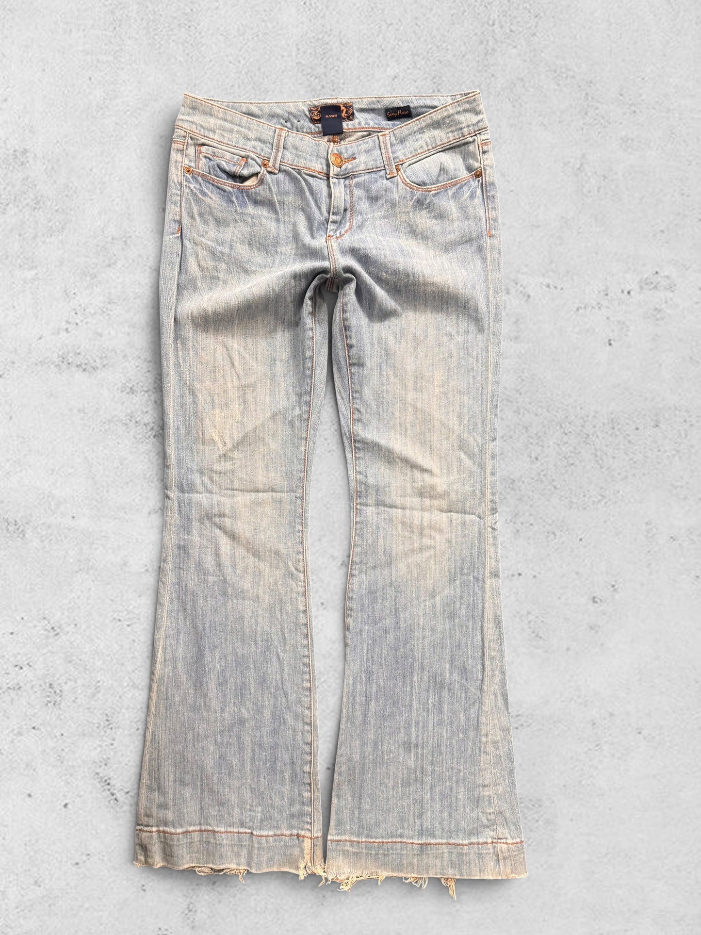 Lågmidjade jeans stl: M