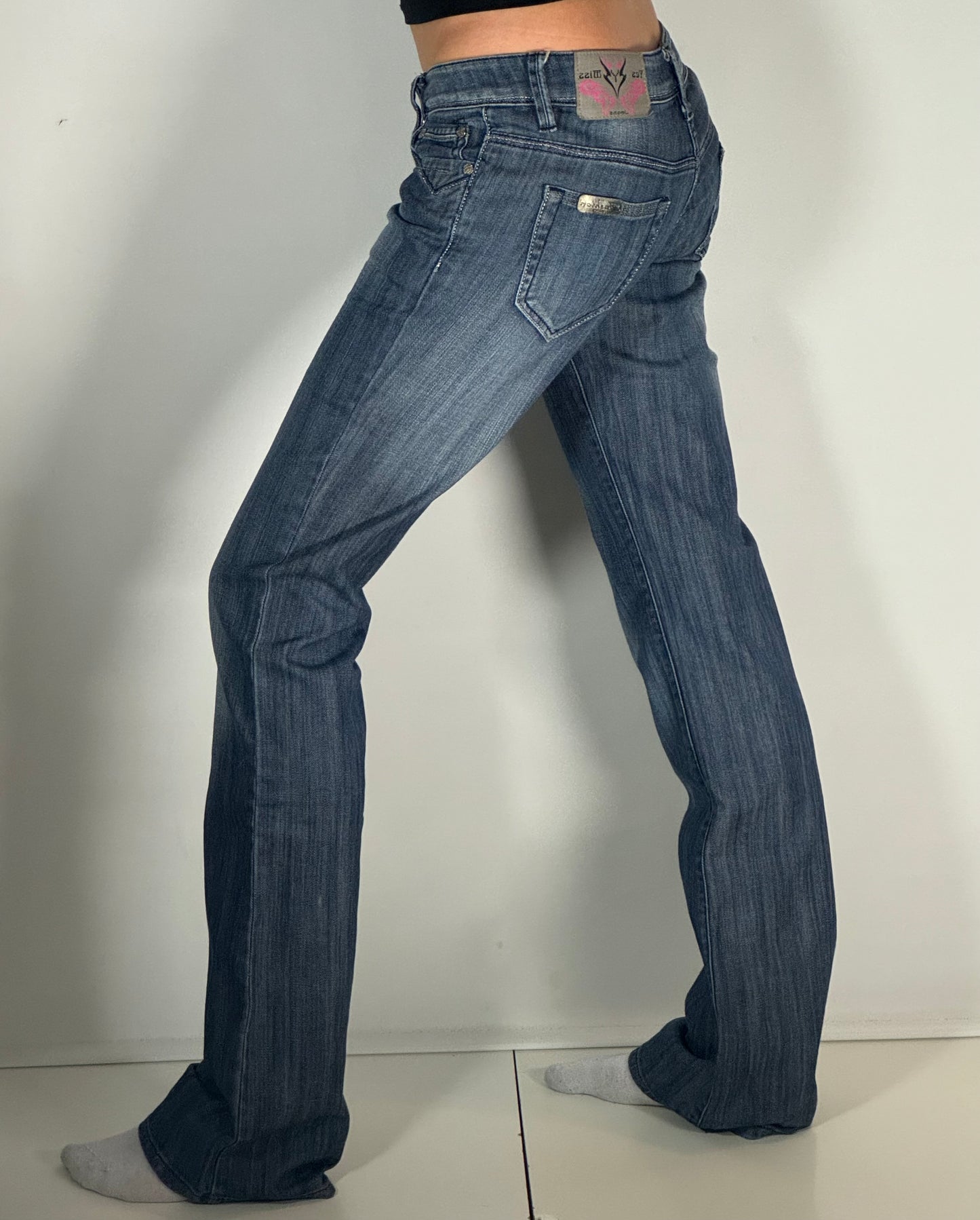 Lågmidjade jeans stl: XS