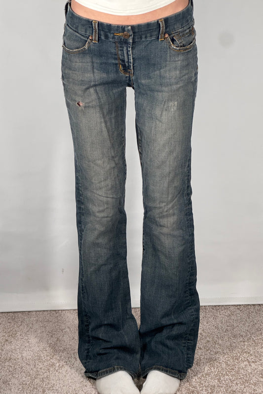 Lågmidjade jeans stl: S/M