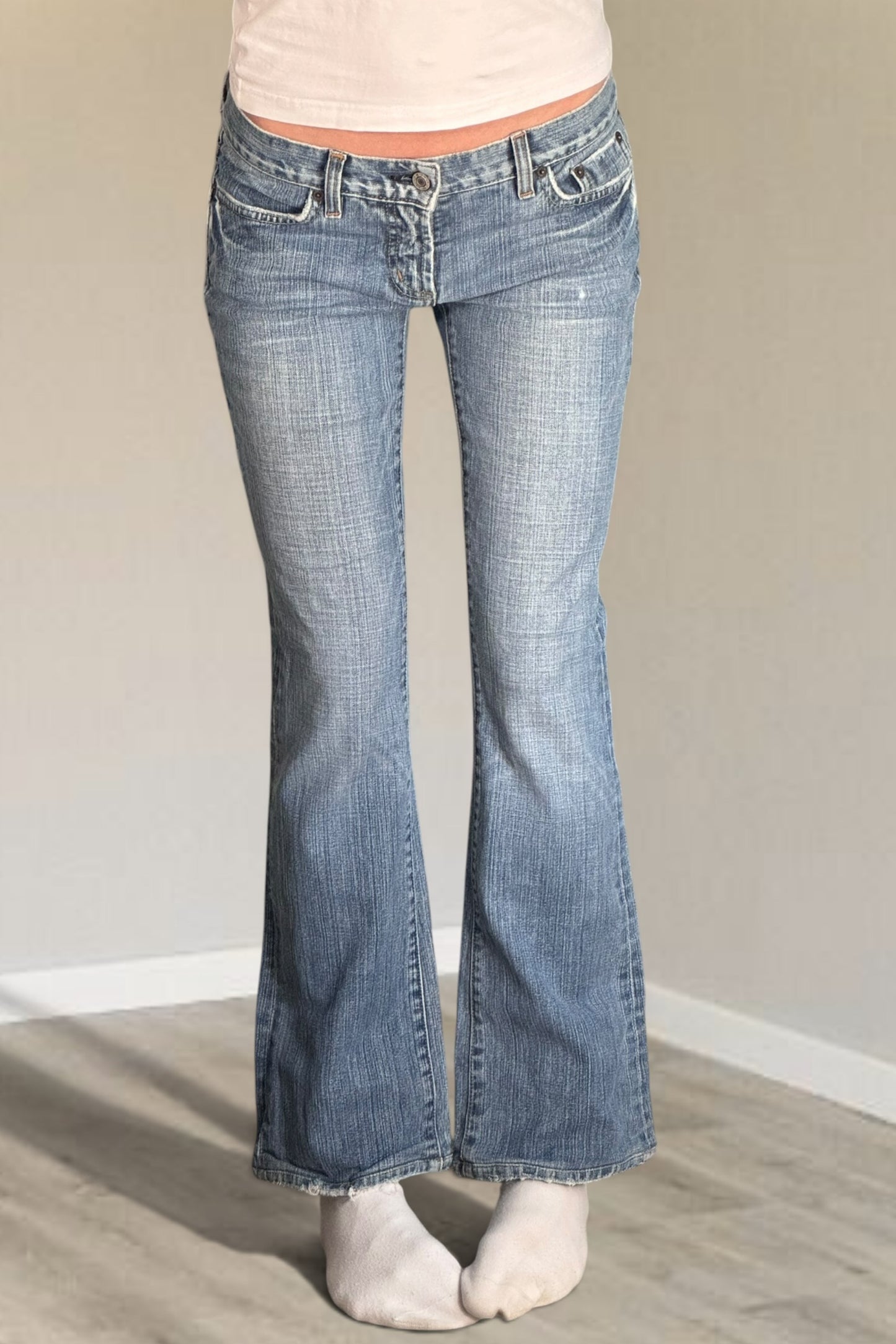 Lågmidjade jeans stl: XS