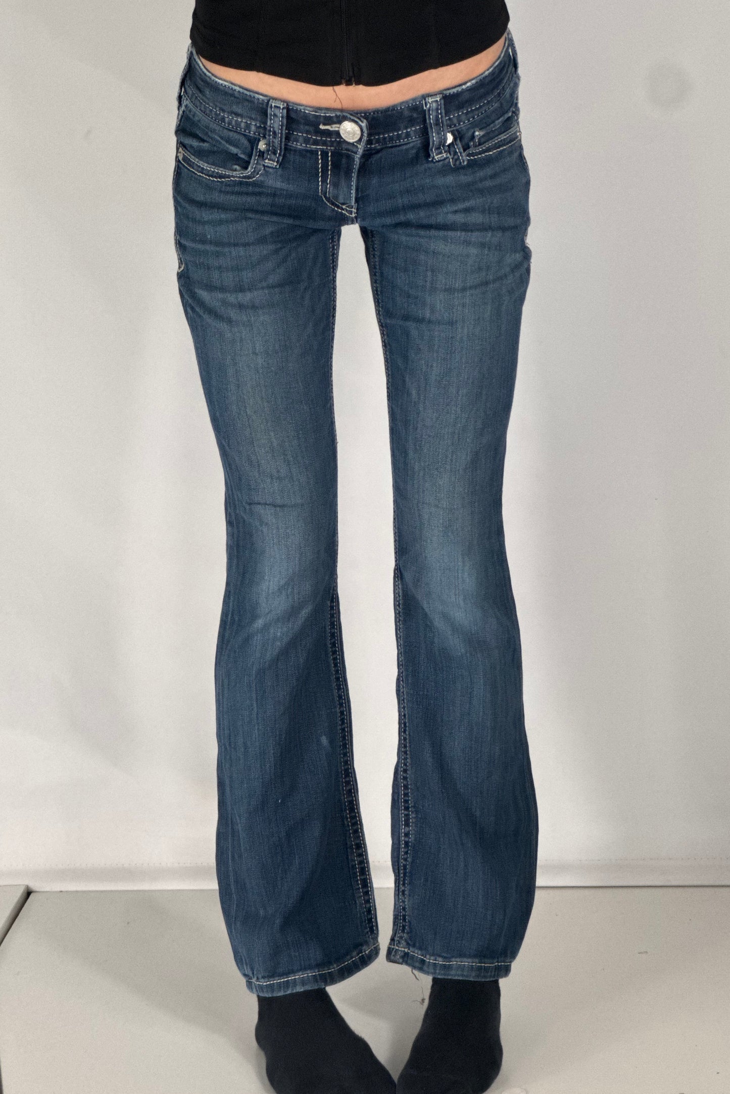 Lågmidjade jeans stl: XS