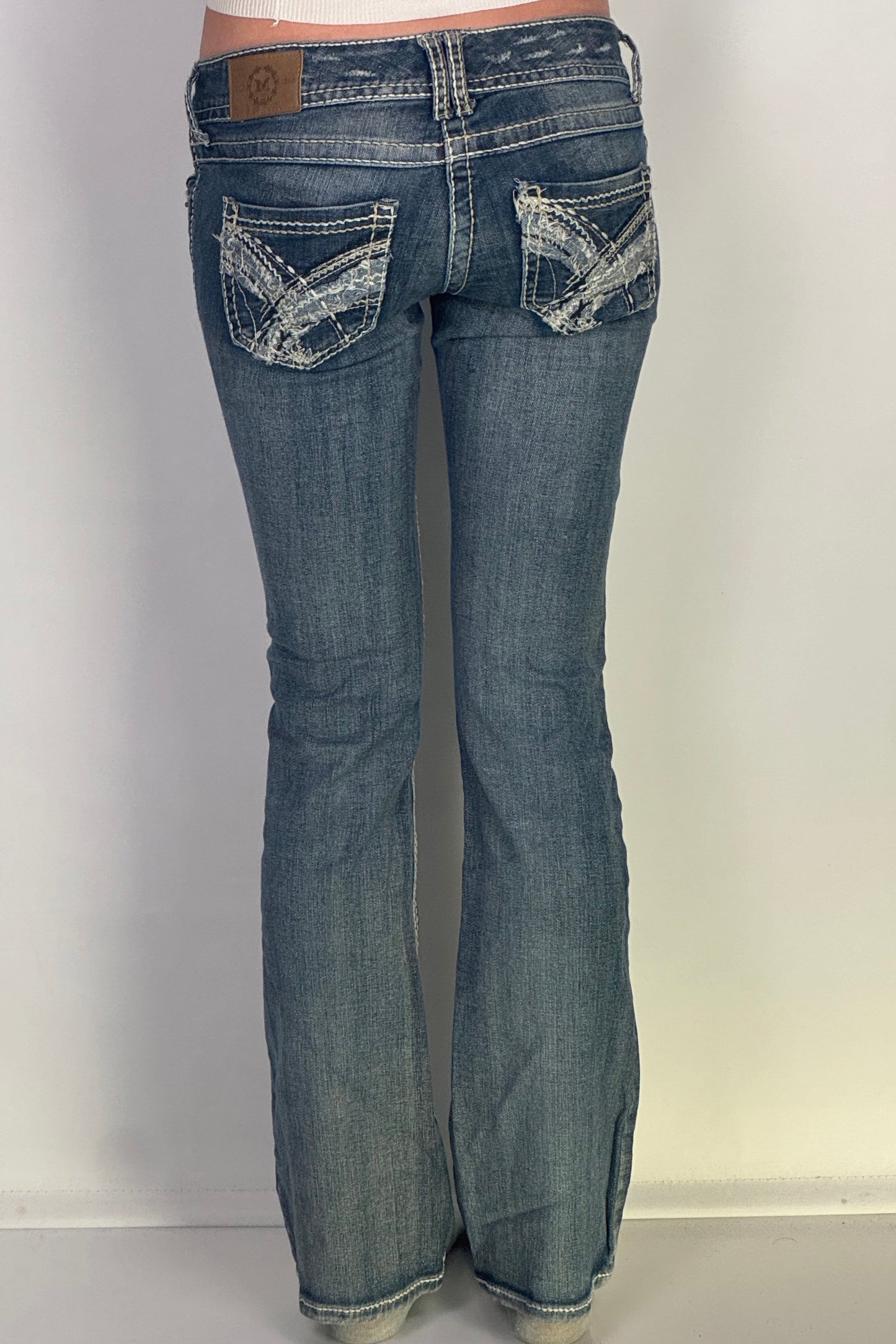 Lågmidjade jeans stl: XS