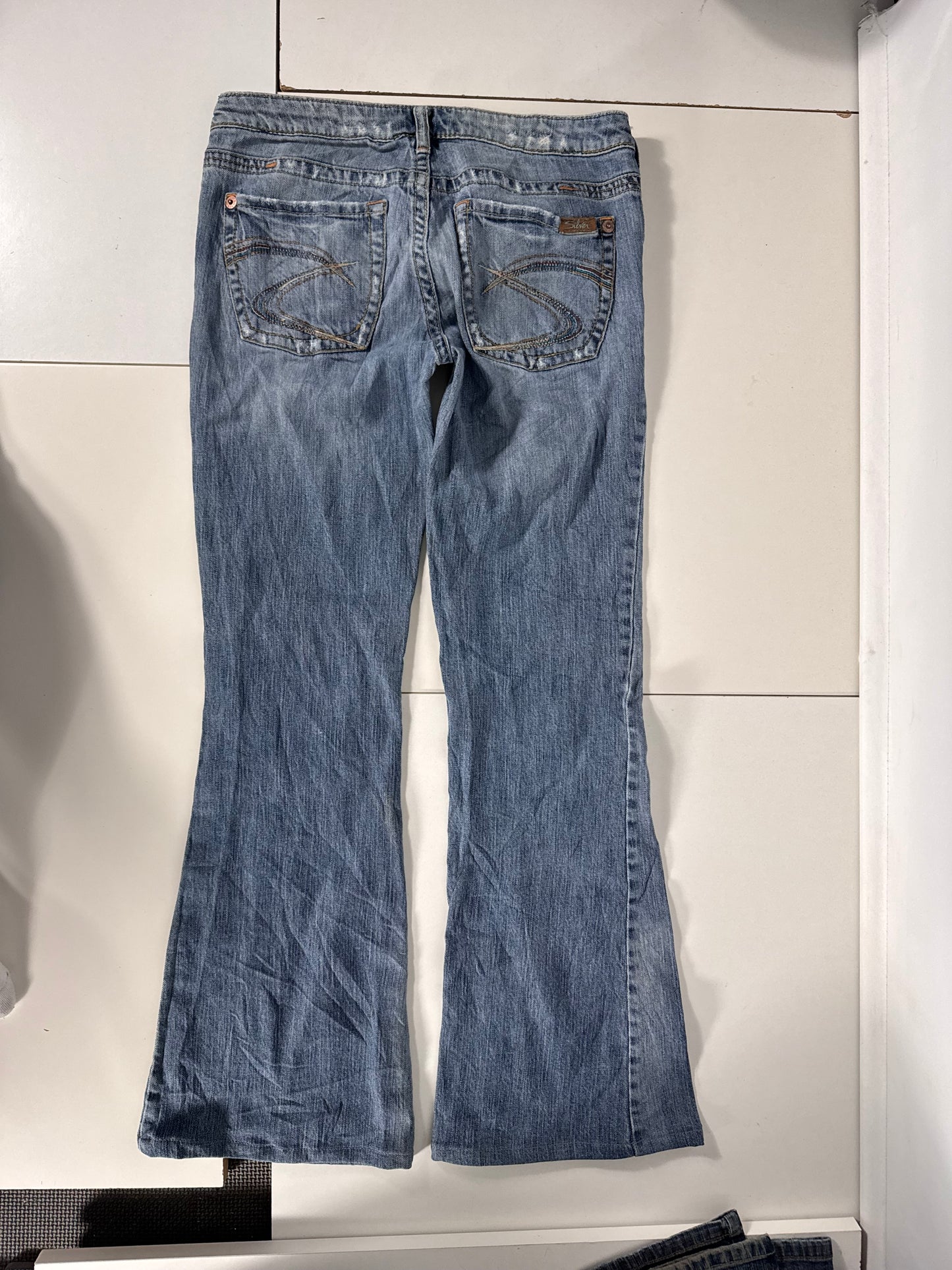 Lågmidjade jeans stl: S