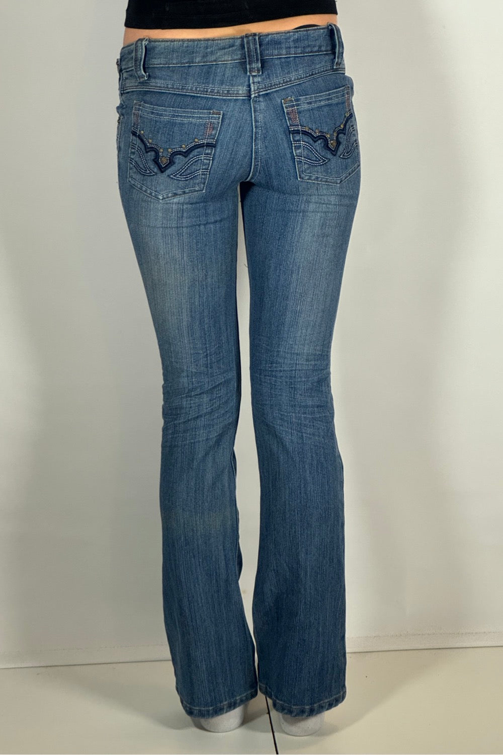 Lågmidjade jeans stl: XXXS