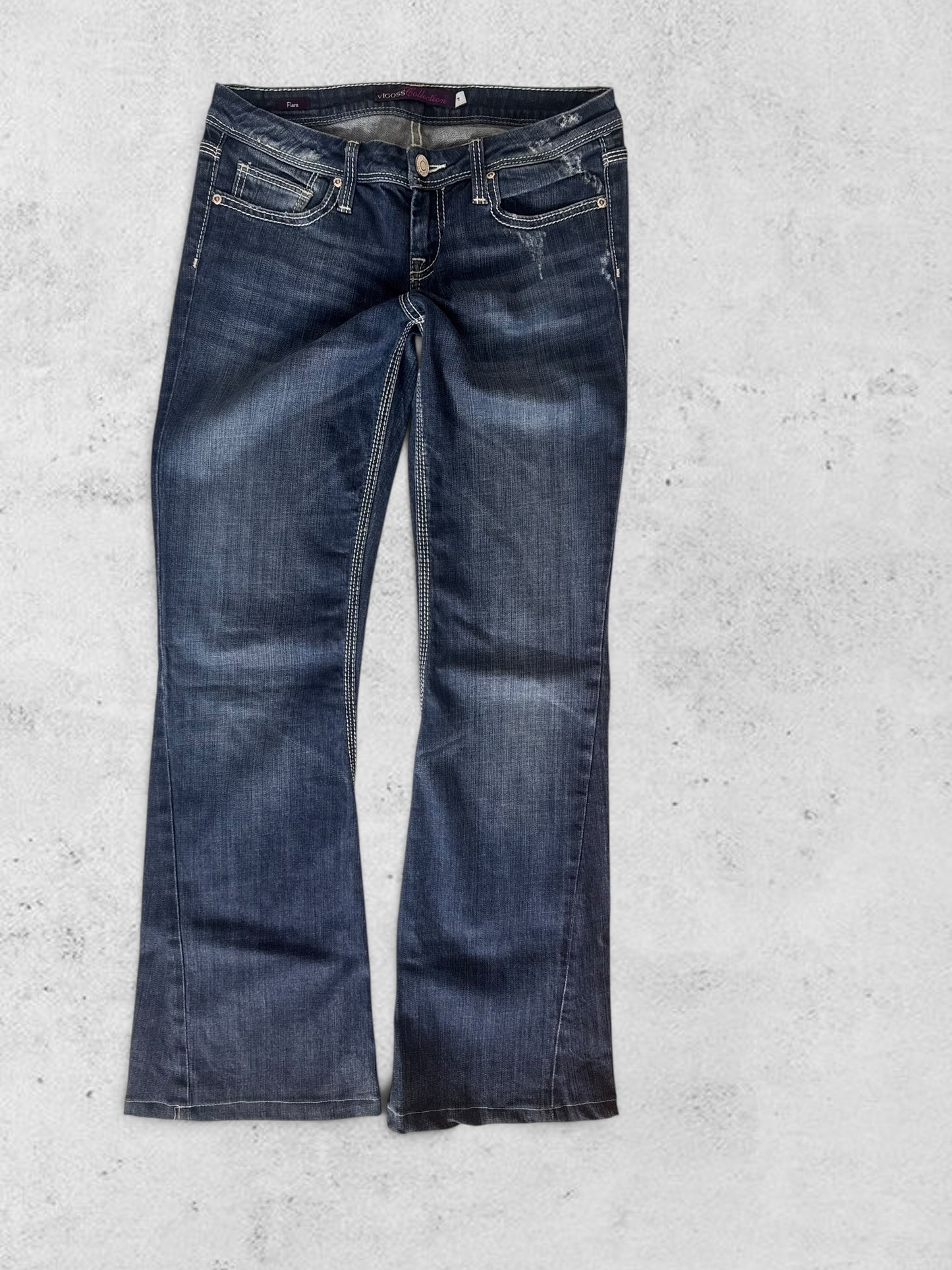 Low-rise jeans size: S/M