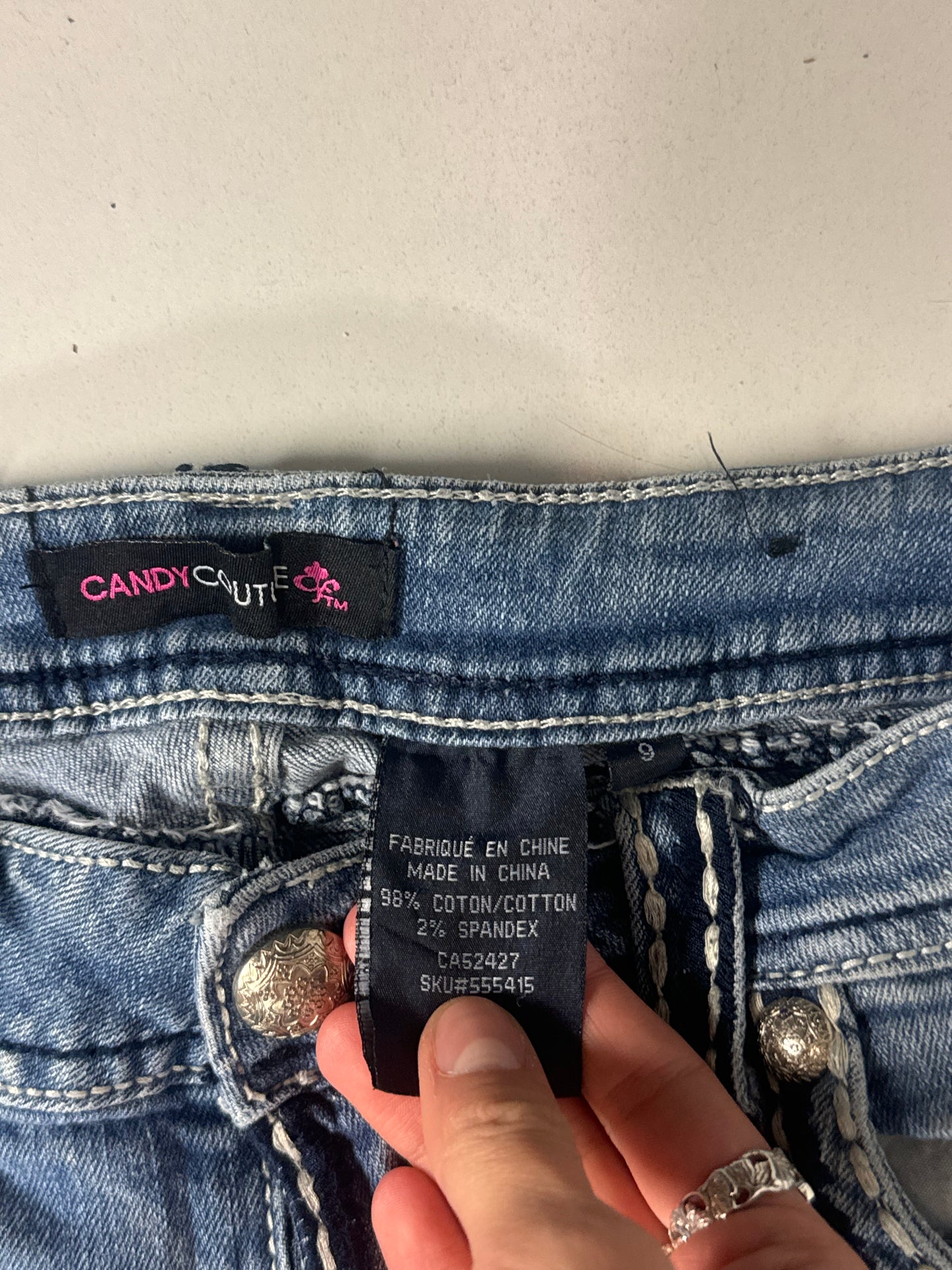 Lågmidjade jeans stl: S