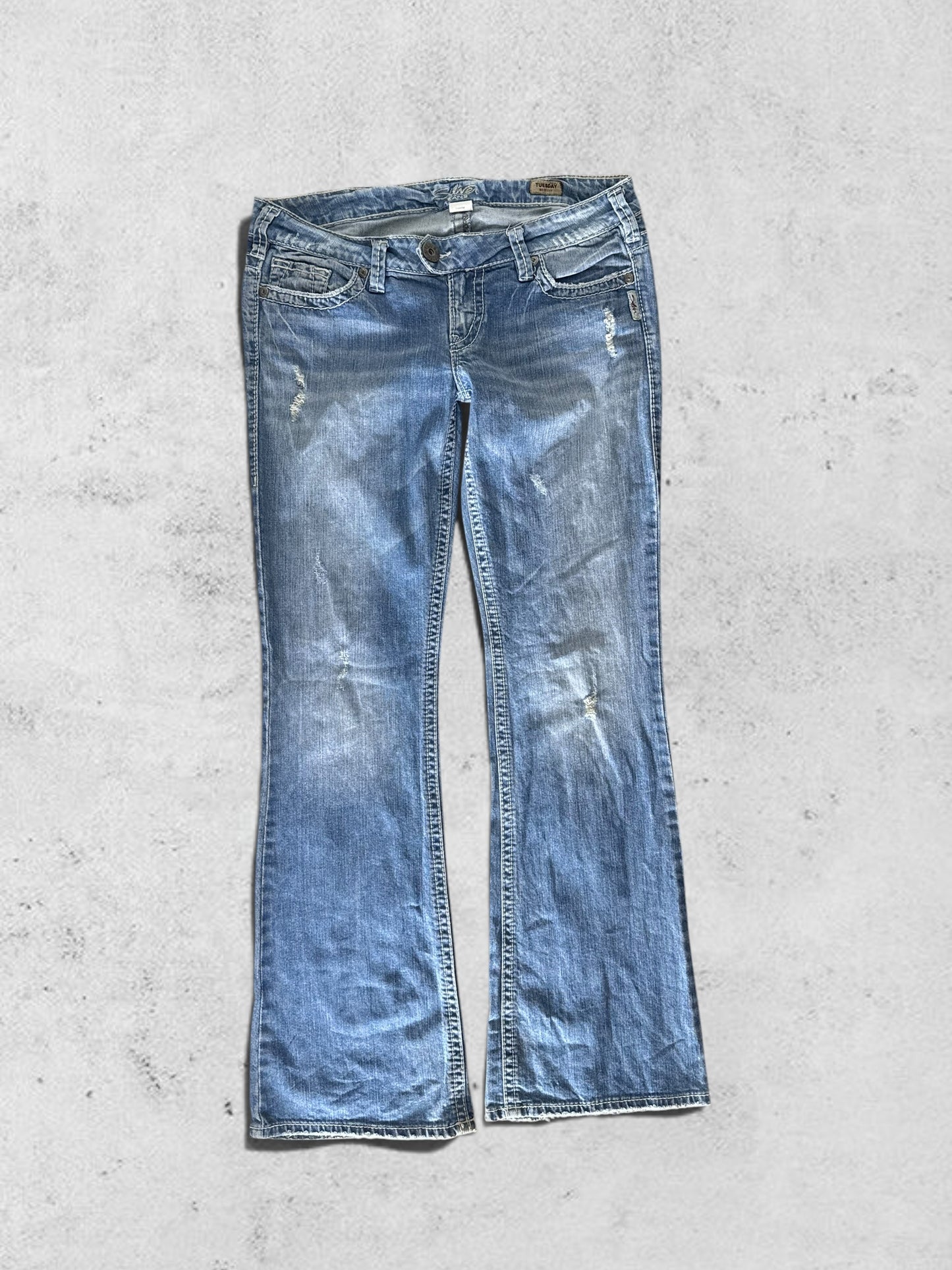 Lågmidjade jeans stl: M