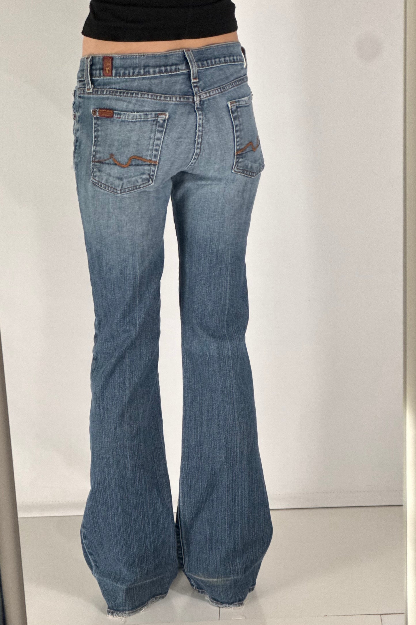 Lågmidjade jeans stl: XS