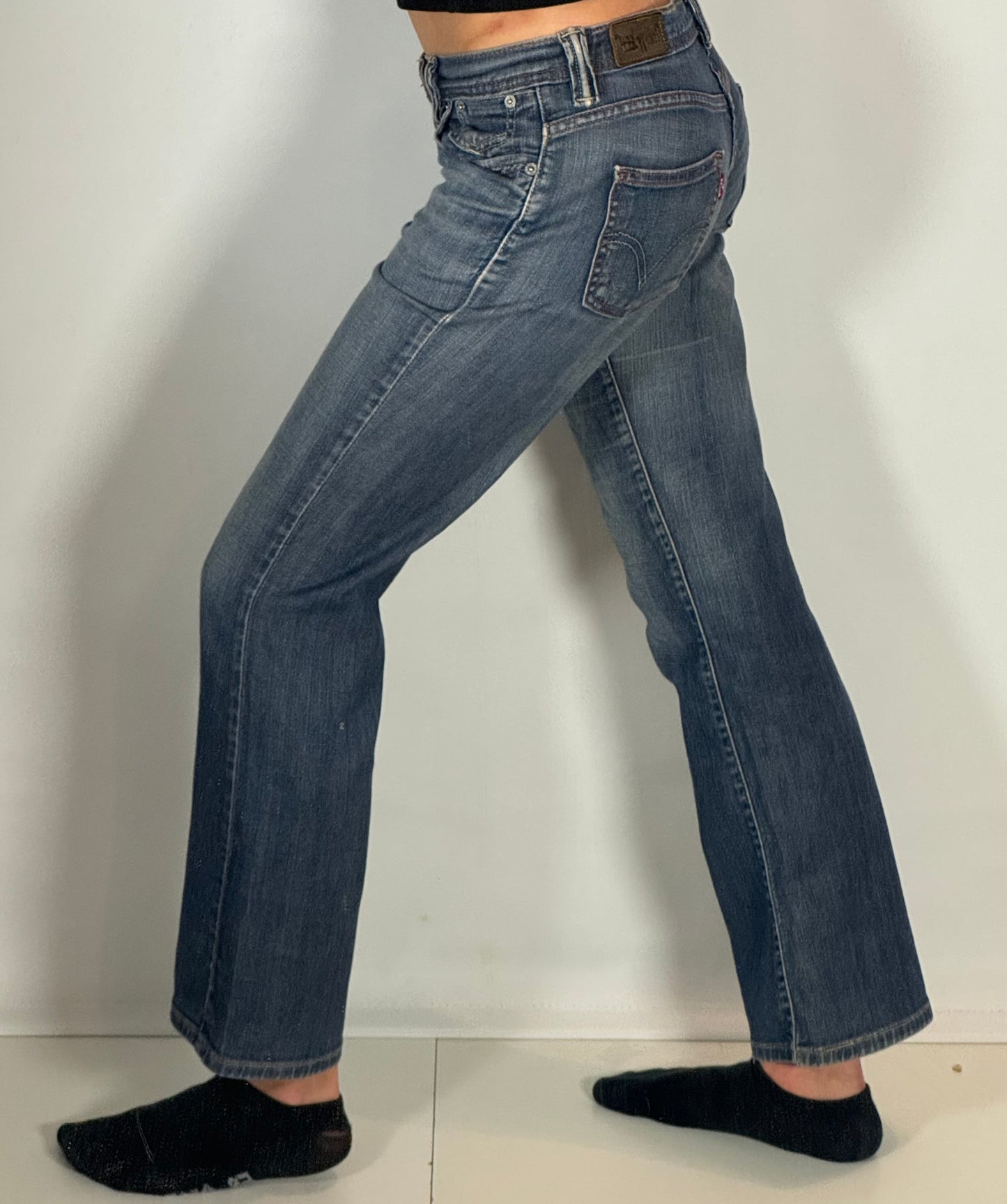 Lågmidjade jeans stl: S
