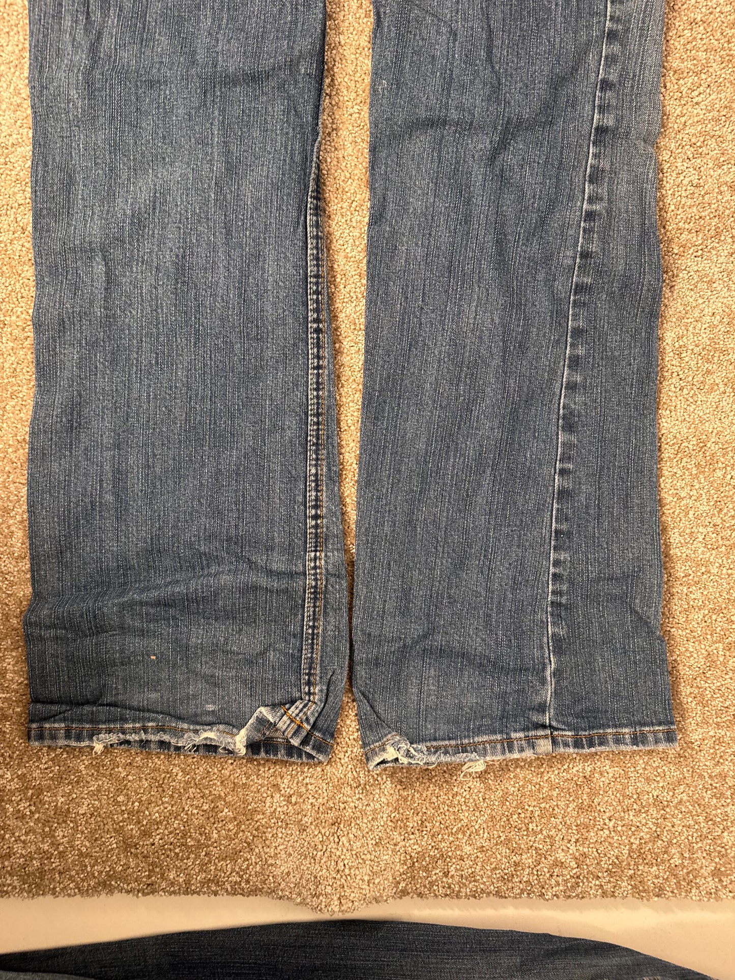 Lavtaljede jeans str: S