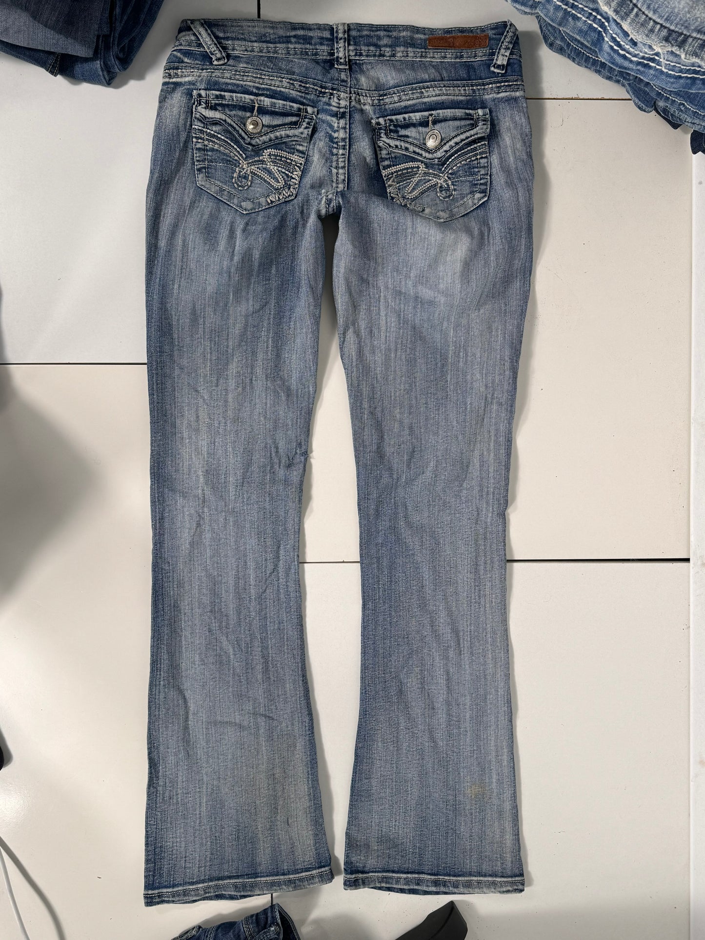 Lågmidjade jeans stl: S