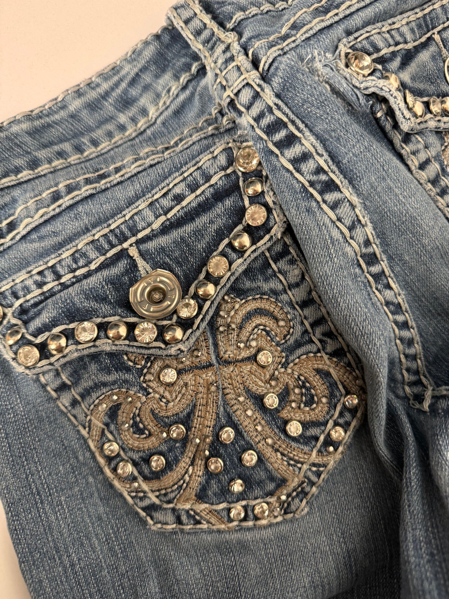 Lågmidjade jeans stl: XXS