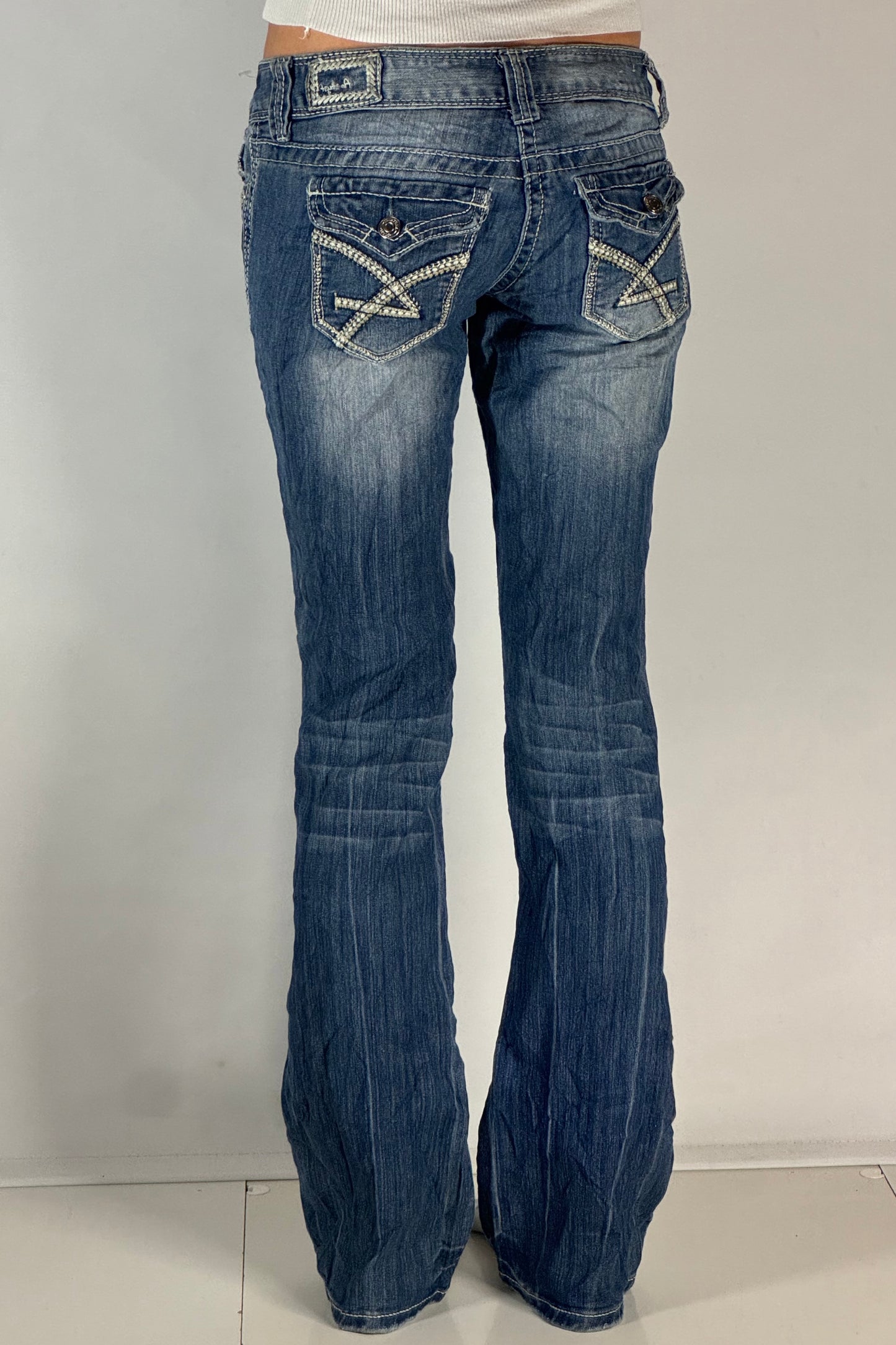 Lågmidjade jeans stl: XS