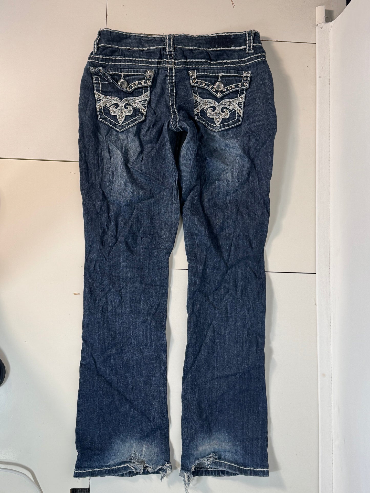 Lavt liv jeans str: S/M