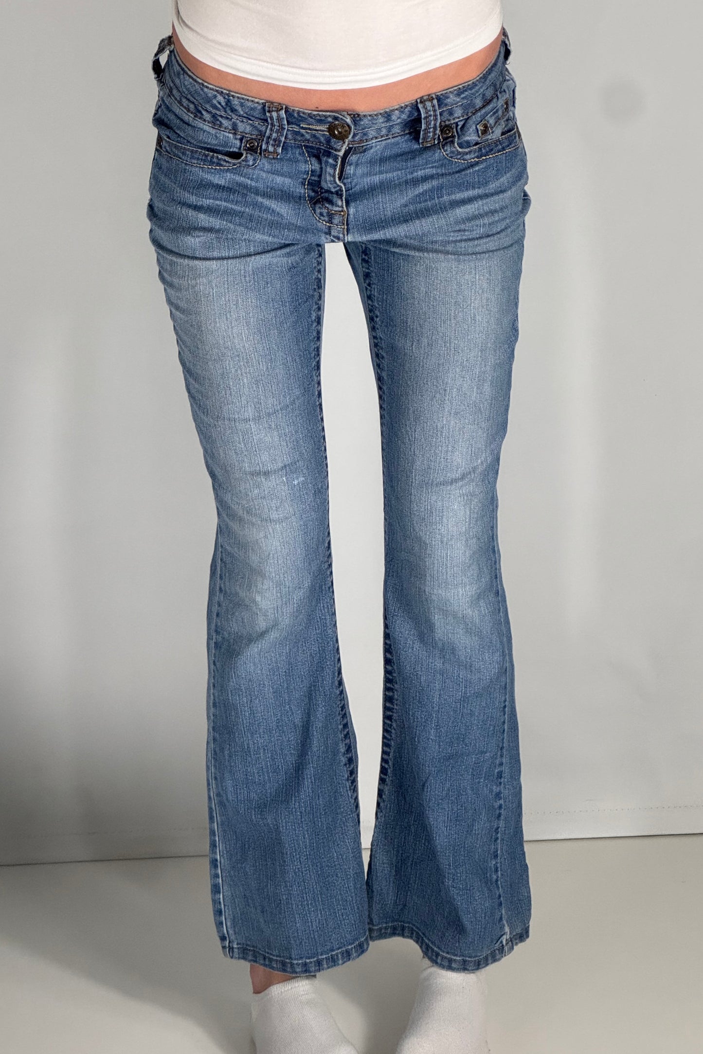Lågmidjade jeans stl: XXS