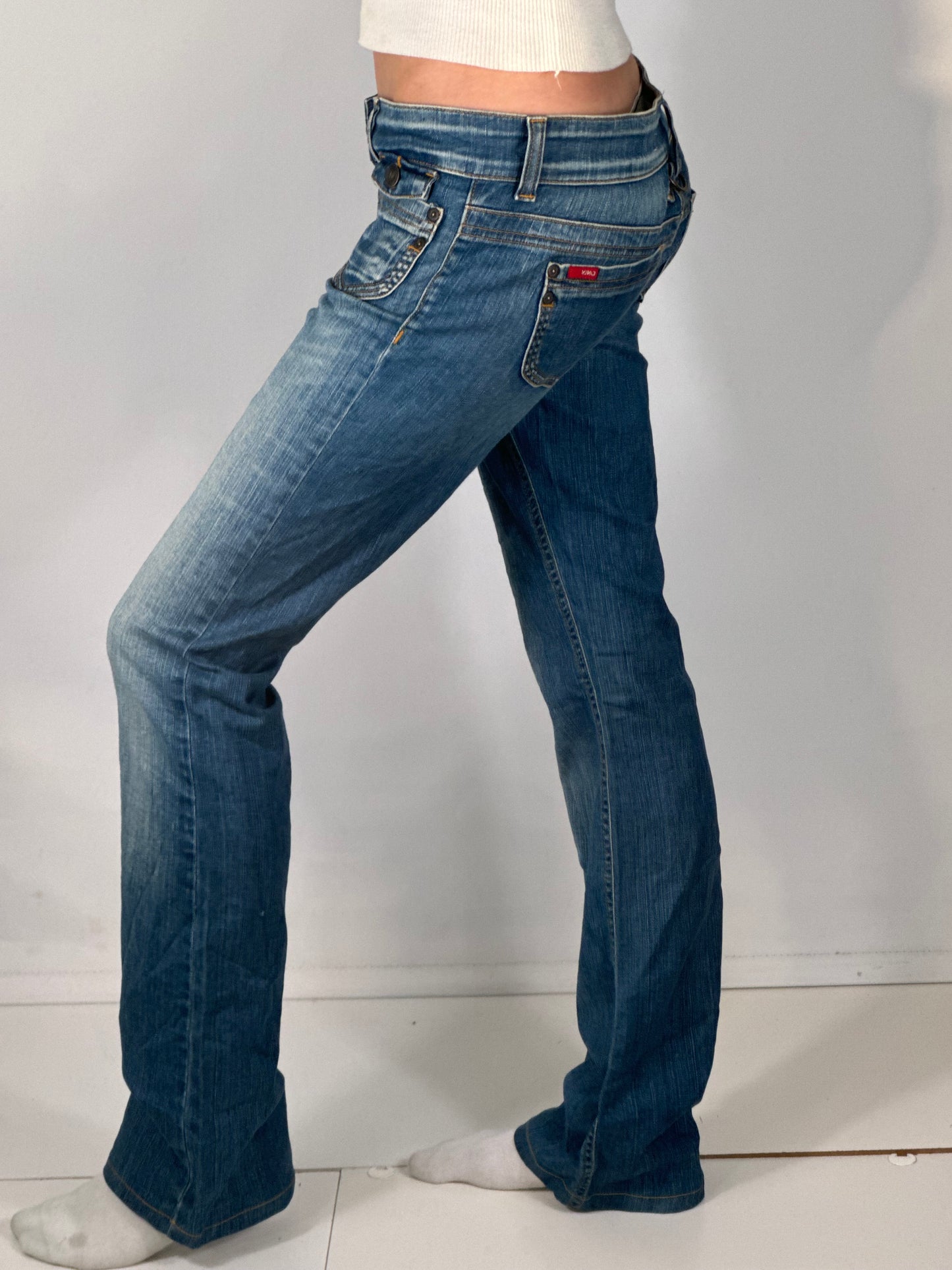 Lågmidjade jeans stl: S