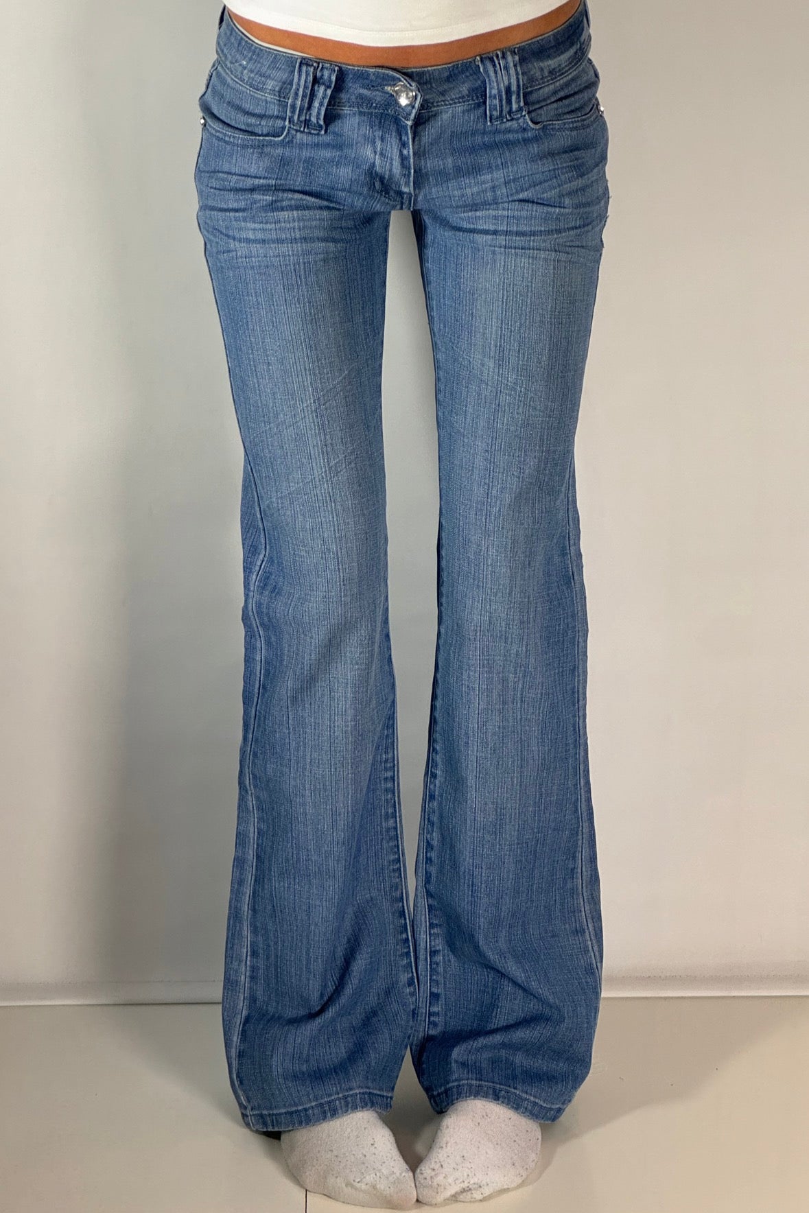 Lågmidjade jeans stl: XS