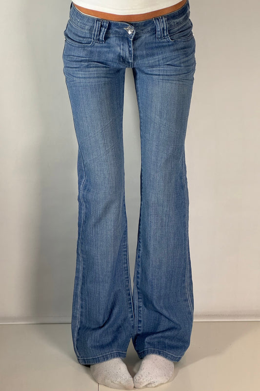 Lågmidjade jeans stl: XS