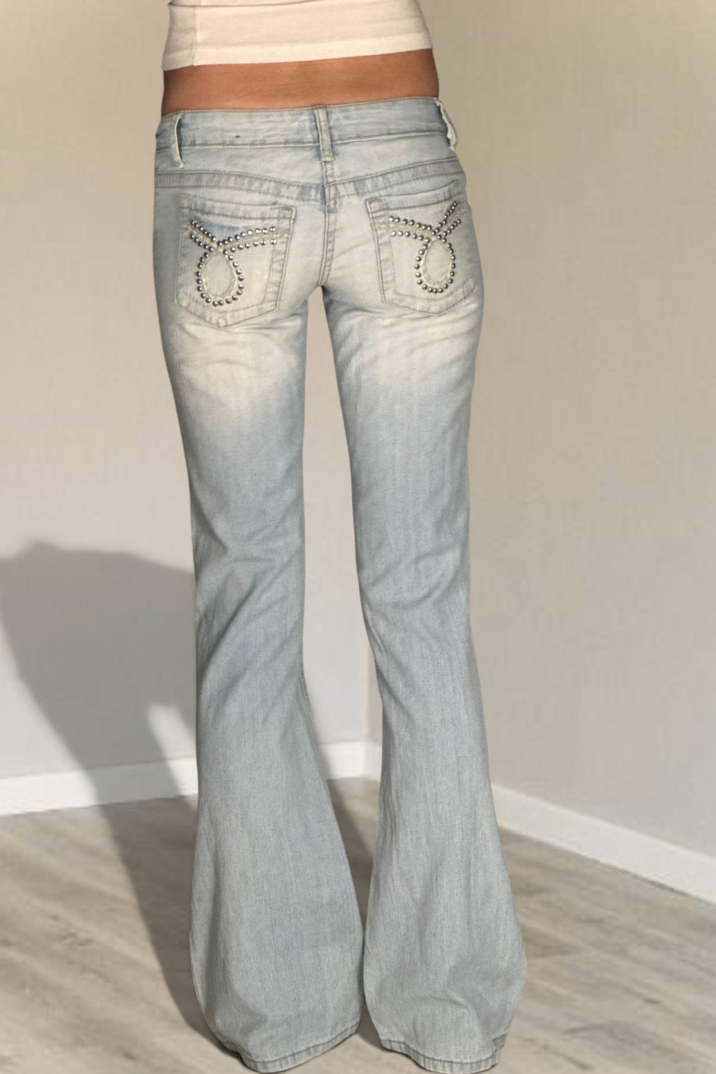 Lågmidjade jeans stl: XXS