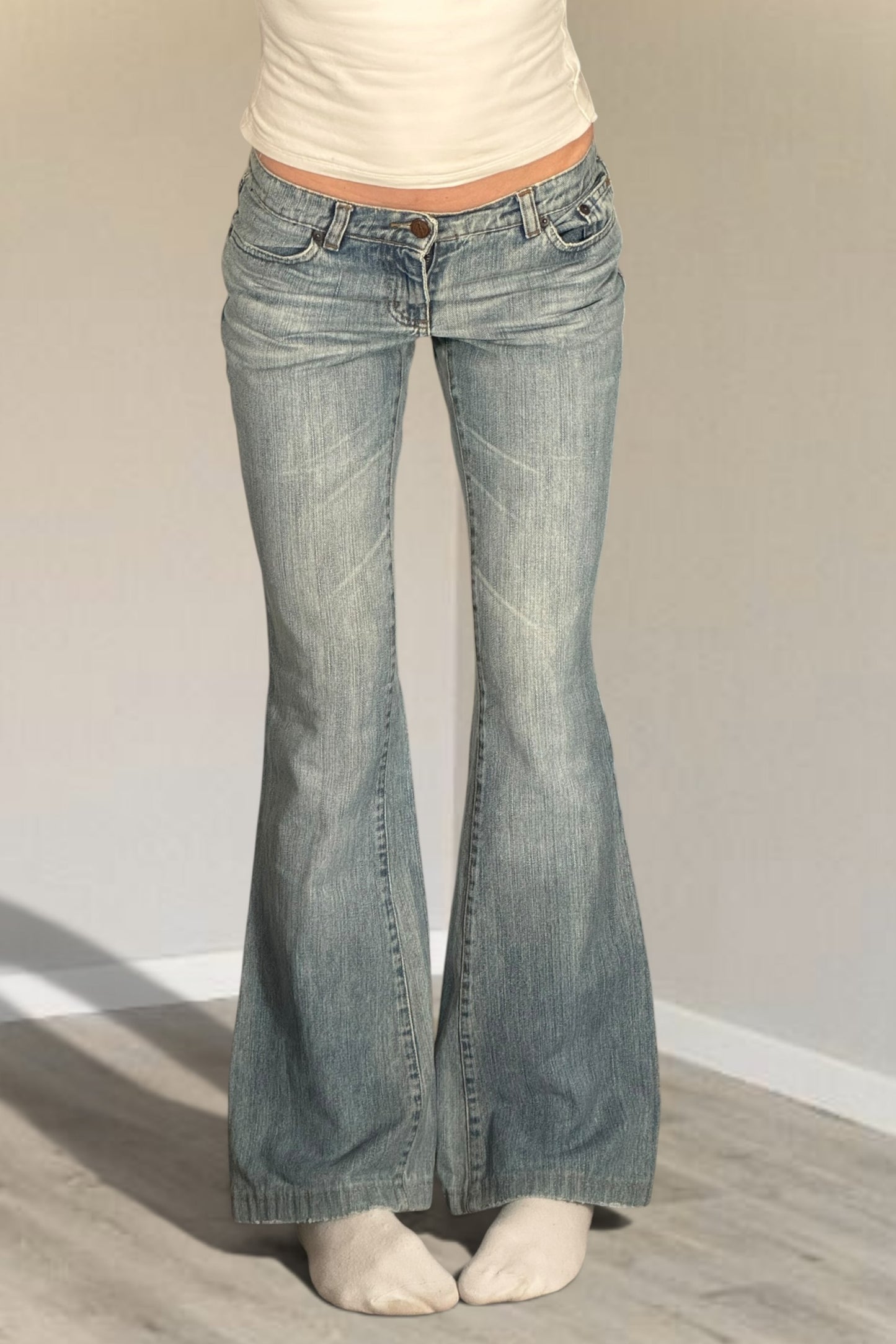 Lågmidjade jeans stl: XS