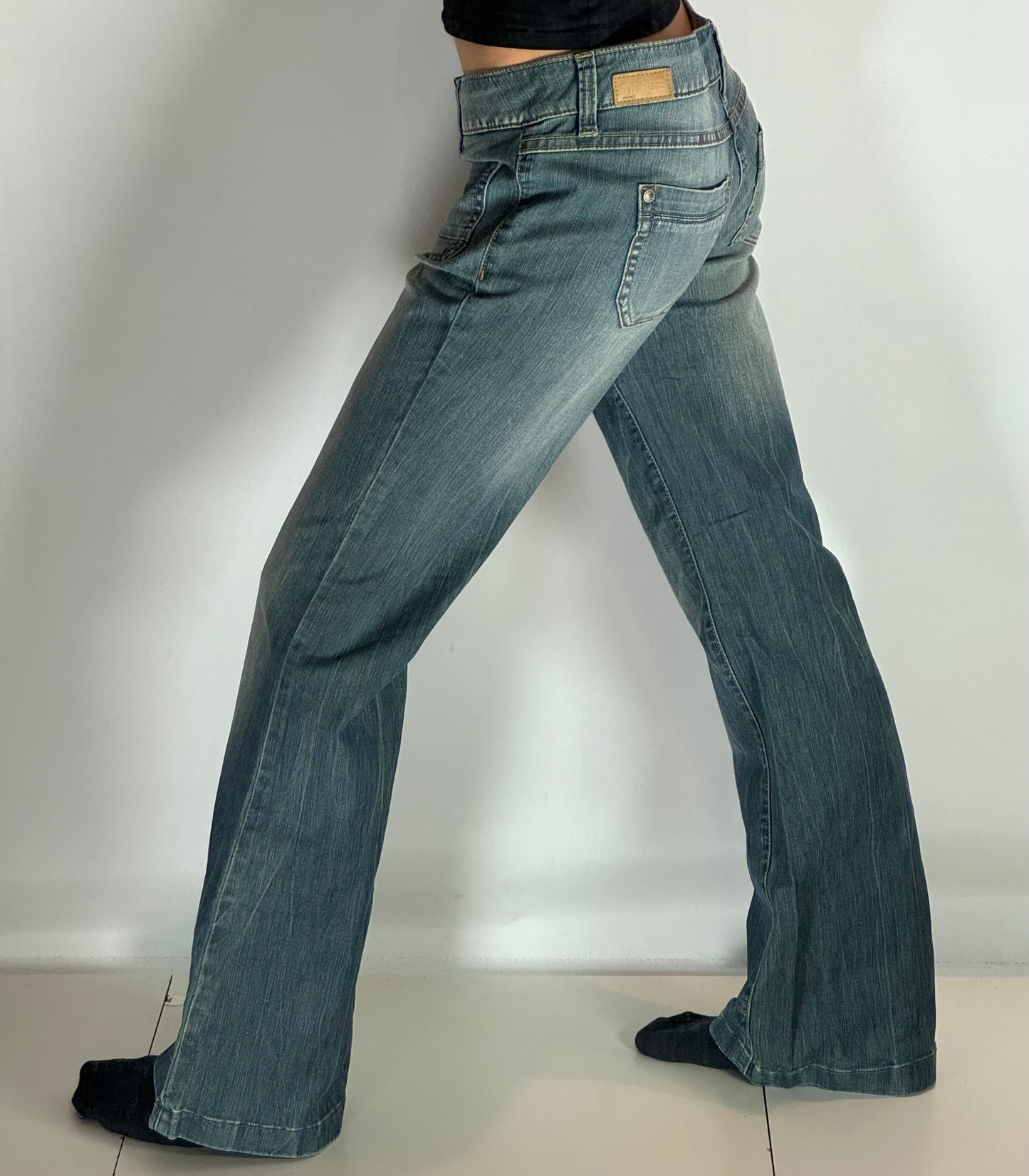 Lågmidjade jeans stl: S/M