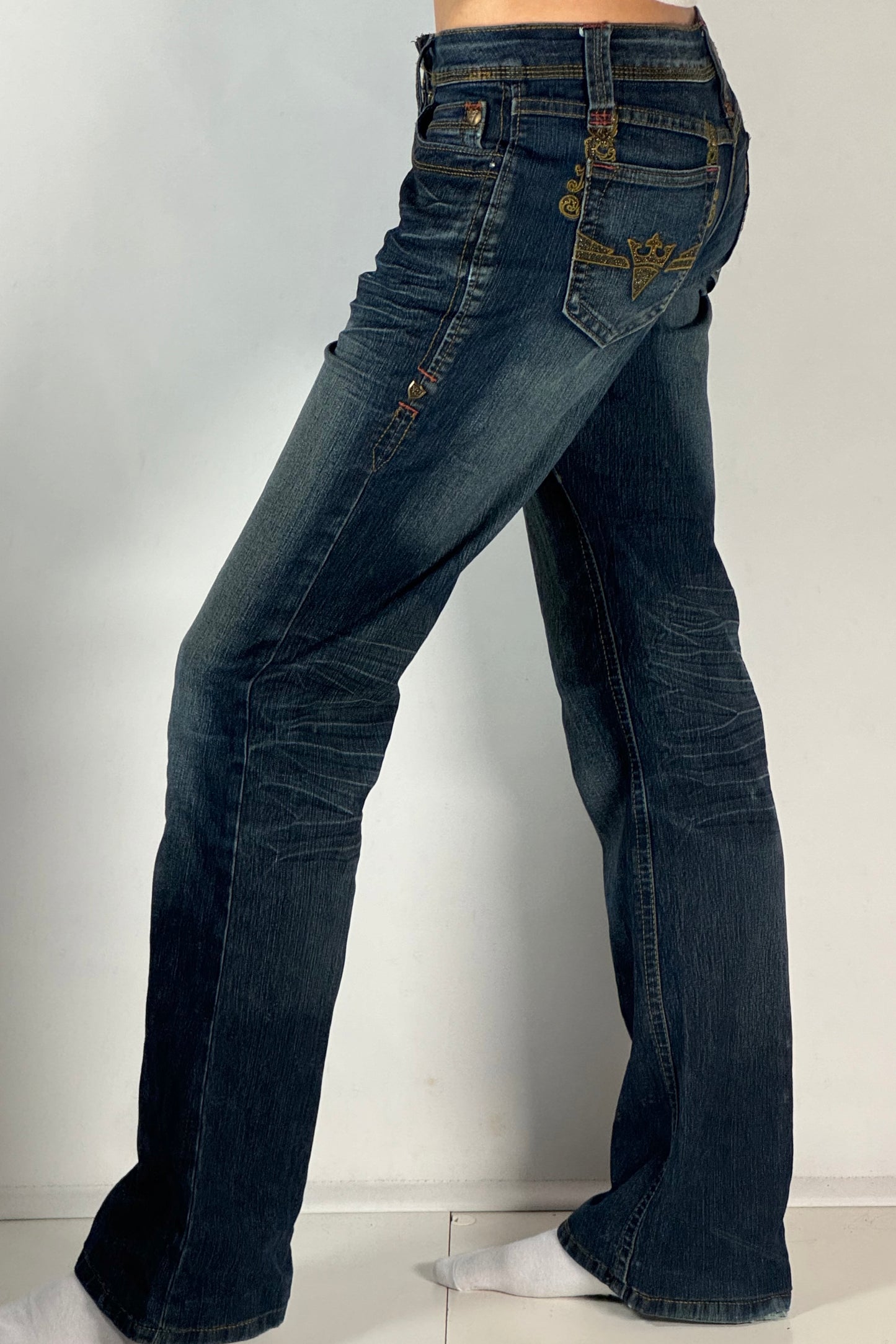 Lågmidjade jeans stl: XS