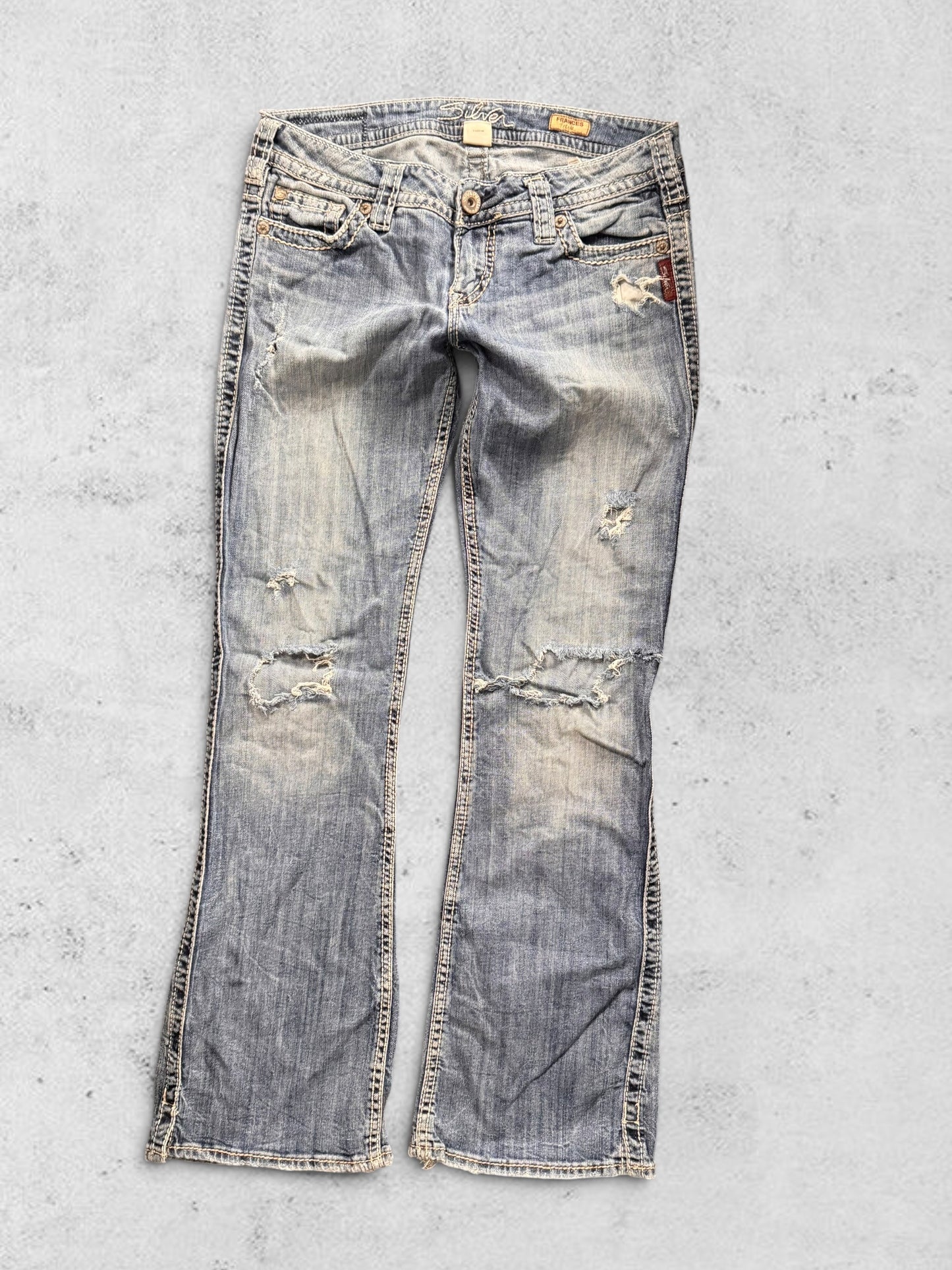Lågmidjade jeans stl: S