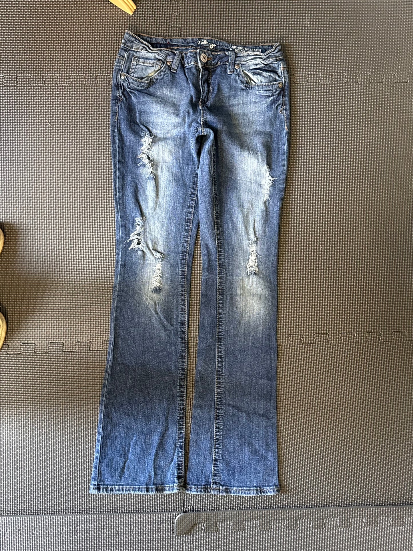 Lågmidjade jeans stl: S
