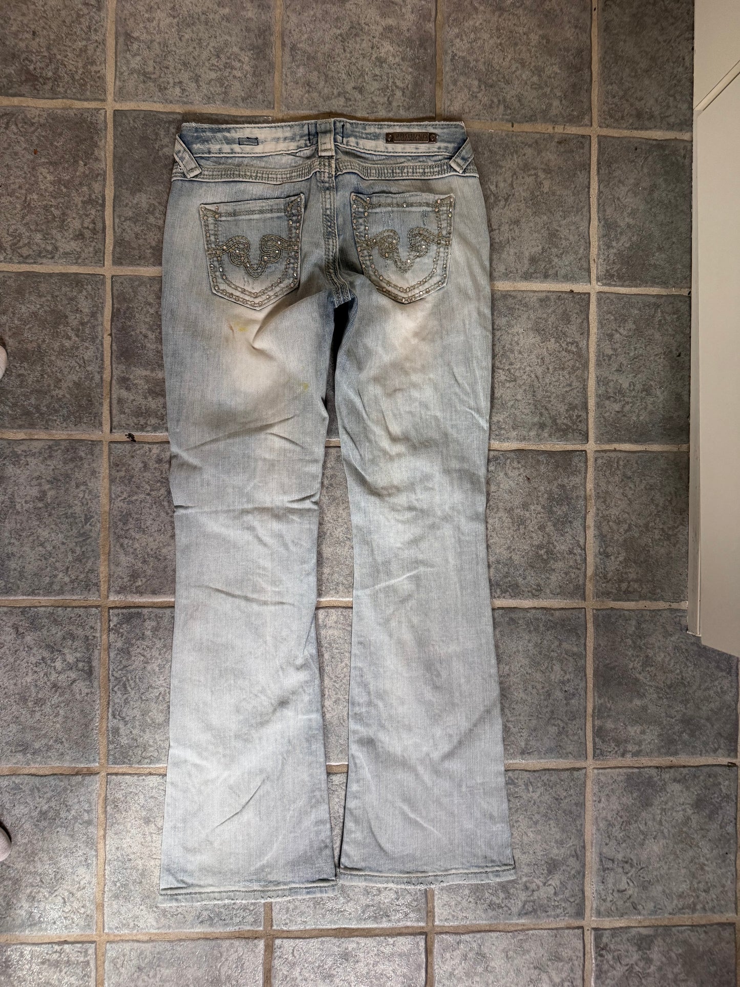 Lågmidjade jeans stl: XS