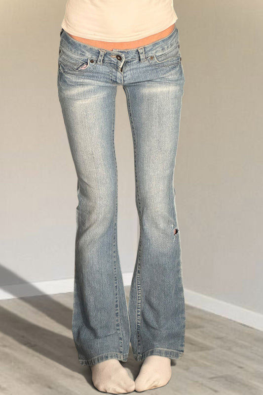 Lågmidjade jeans stl: XS