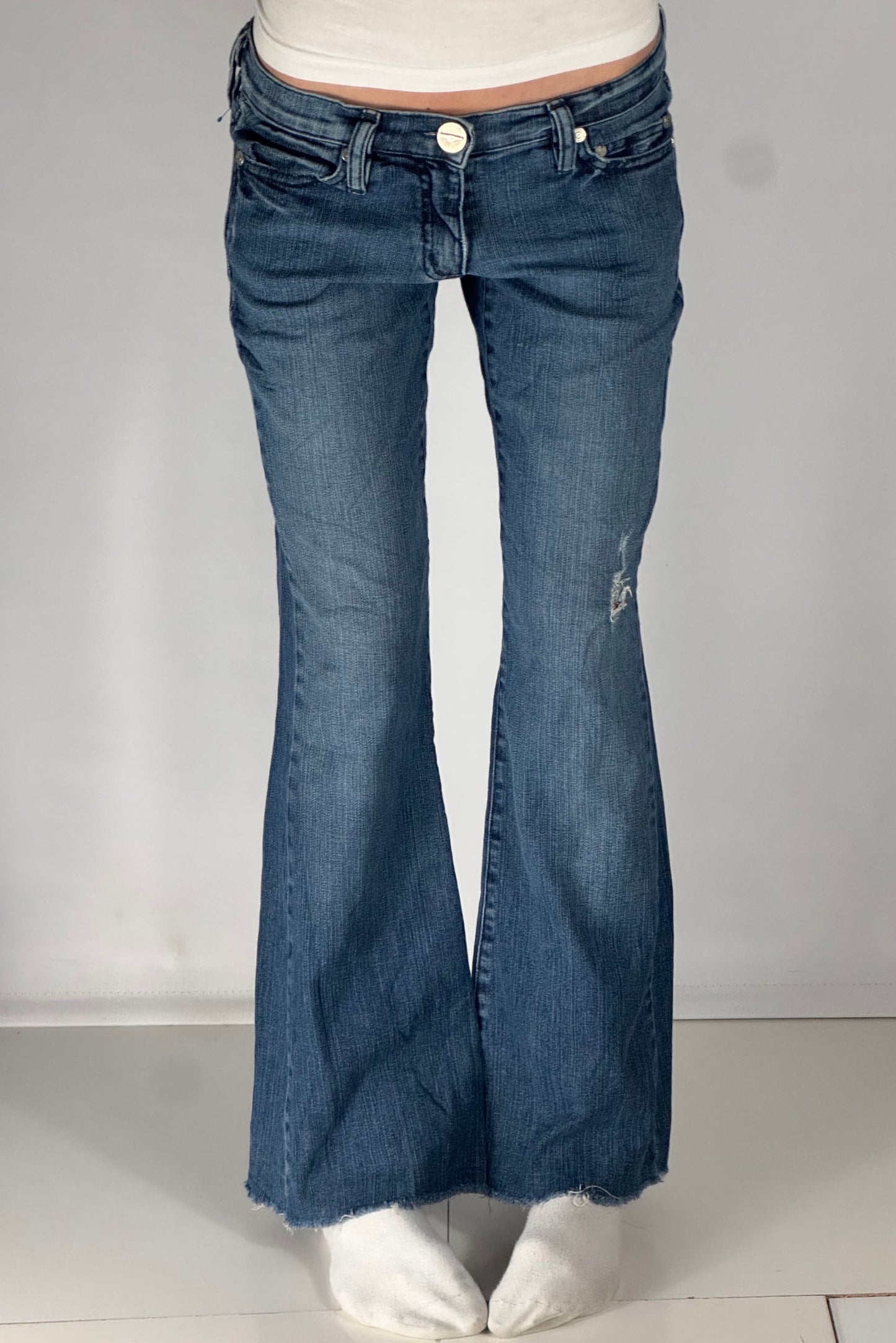 Lågmidjade jeans stl: S