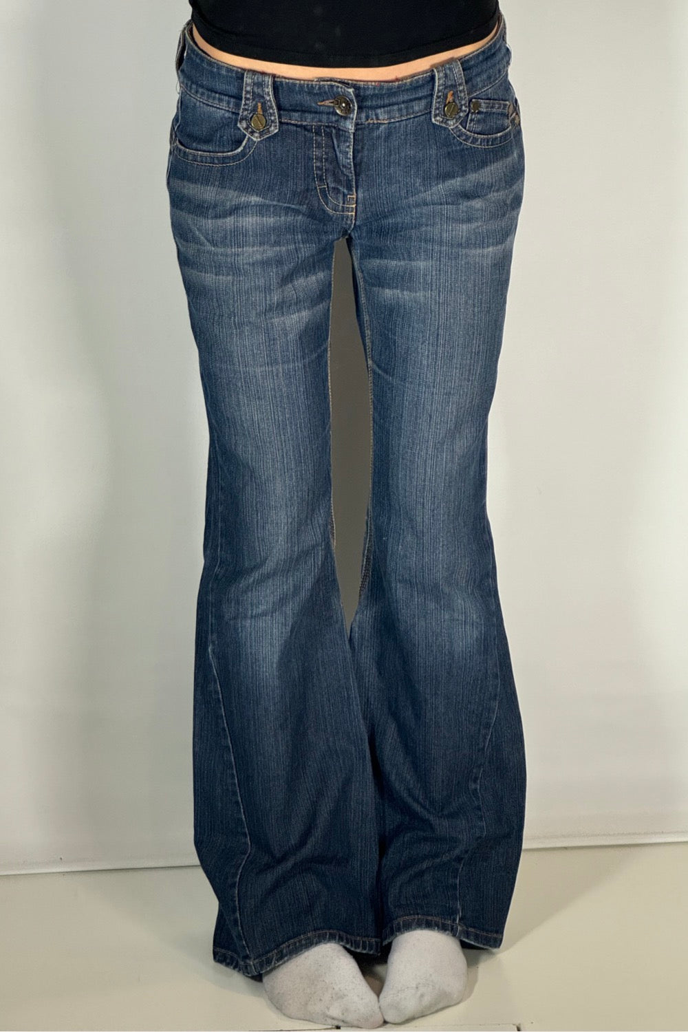 Lågmidjade jeans stl: M