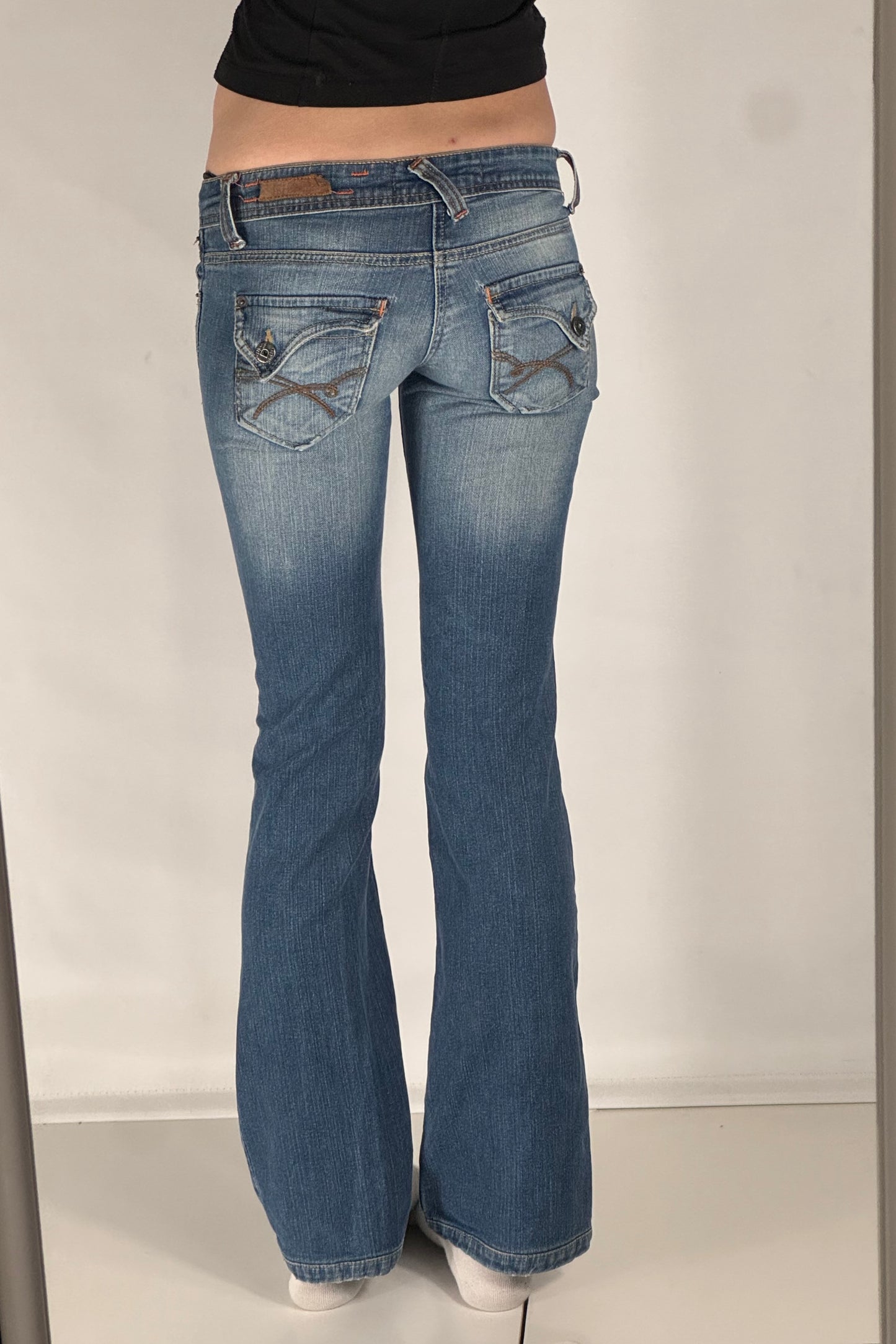 Lågmidjade jeans stl: XS