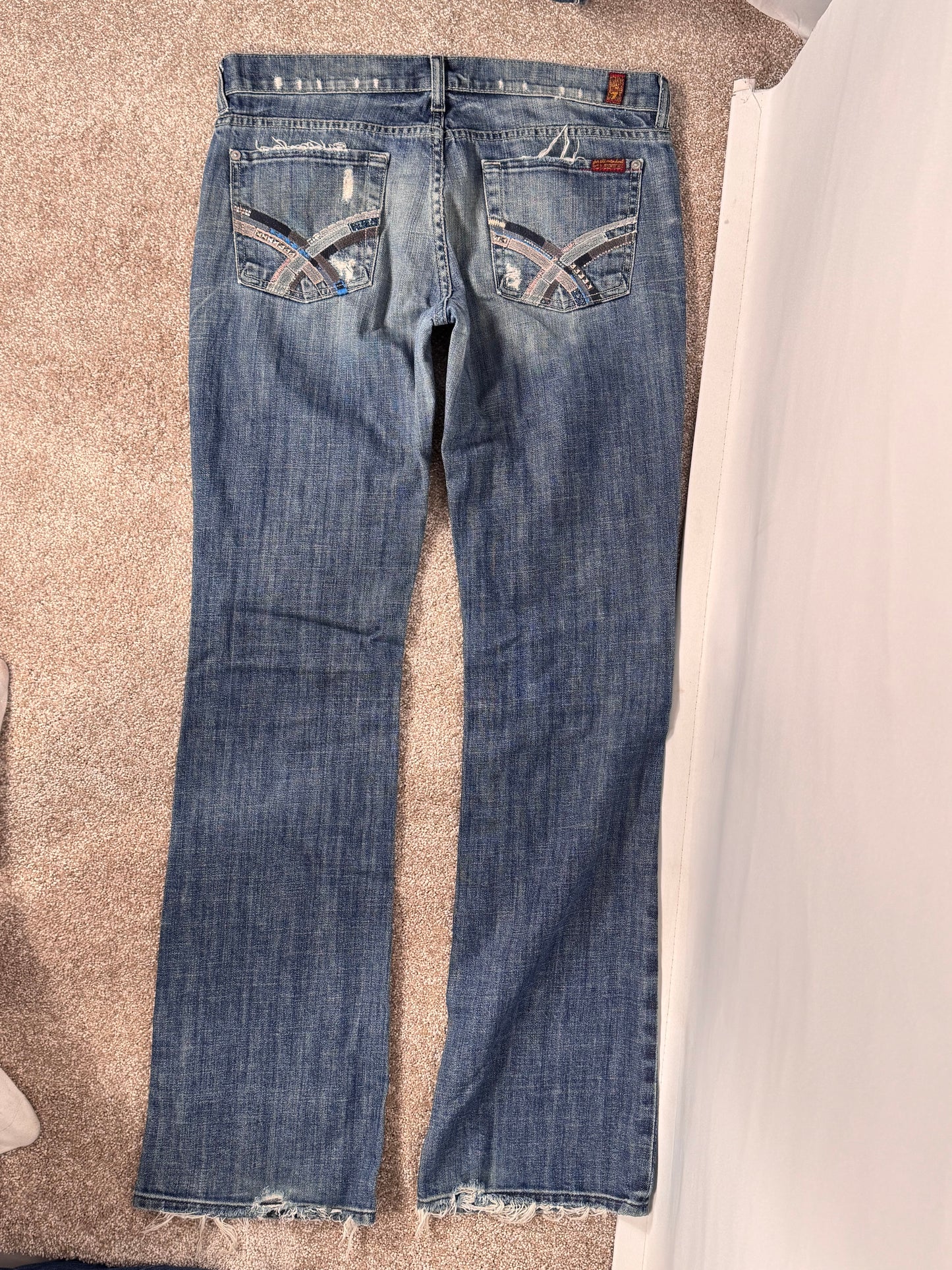 Lågmidjade jeans stl: M