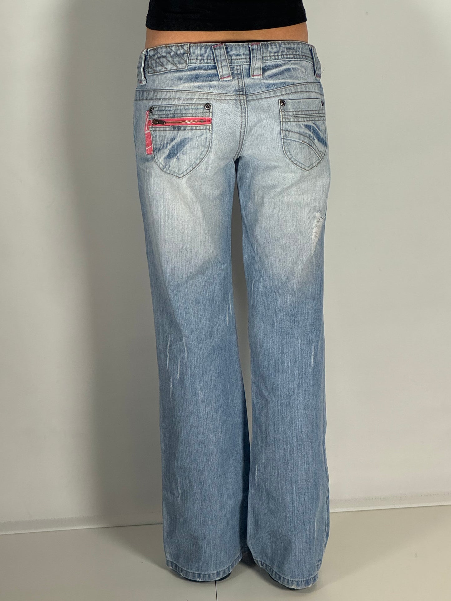 Lågmidjade jeans stl: S