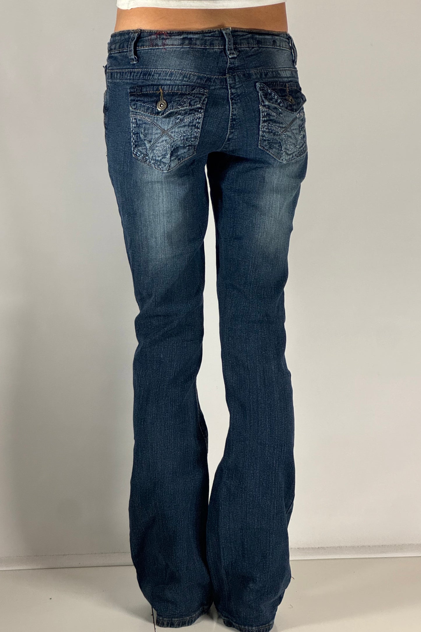 Lågmidjade jeans stl: S