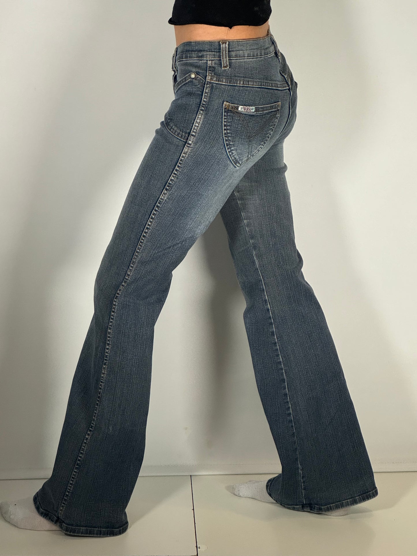 Lågmidjade jeans stl: S
