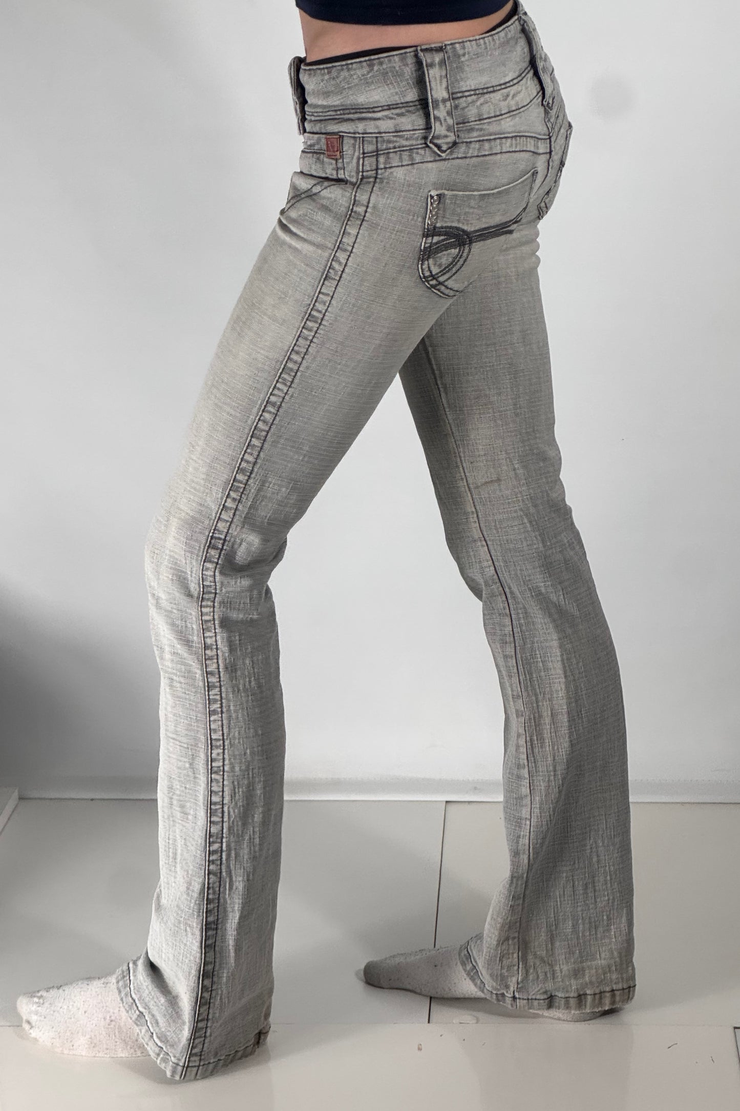 Lågmidjade jeans stl: XS
