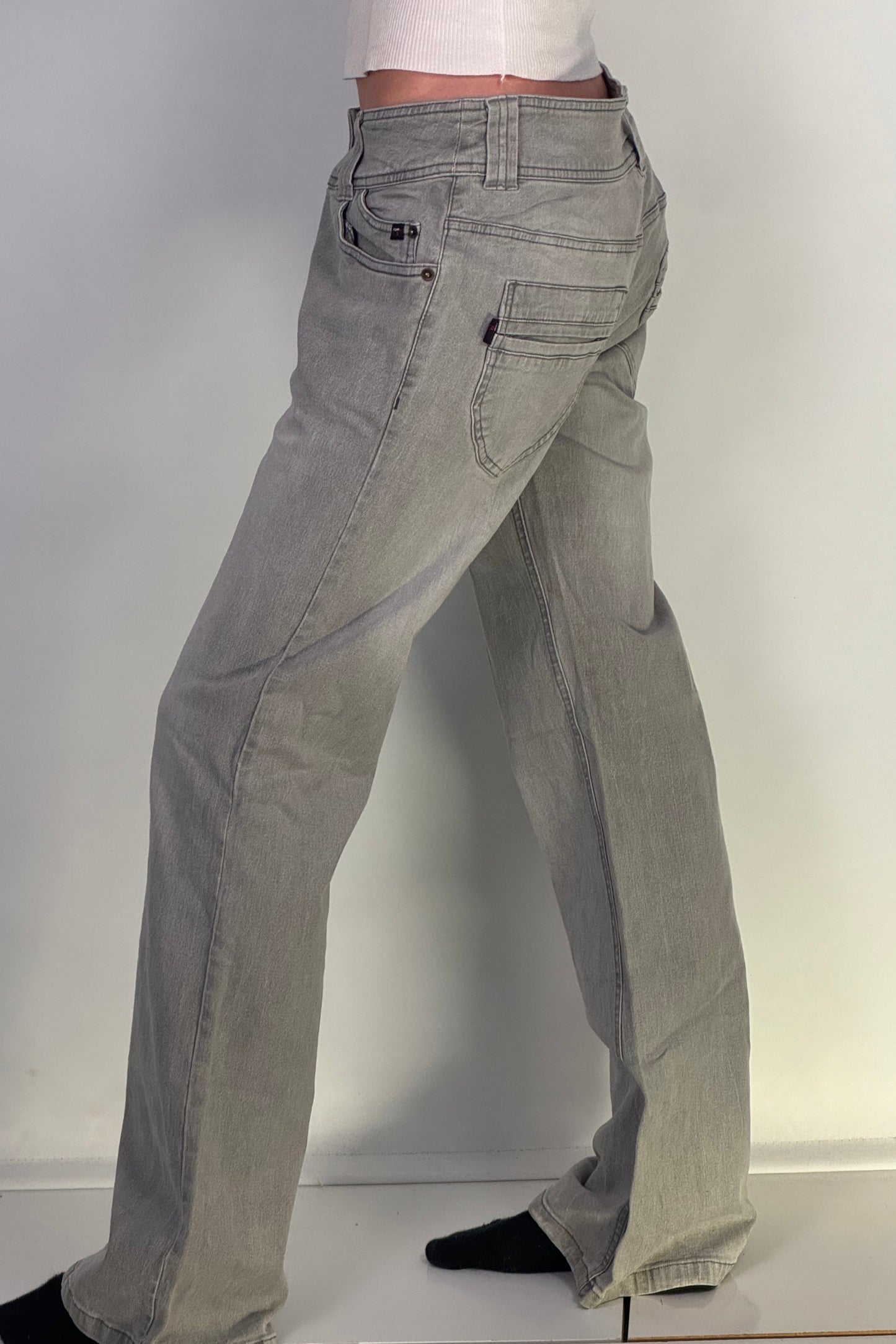 Lågmidjade byxor stl: S/M