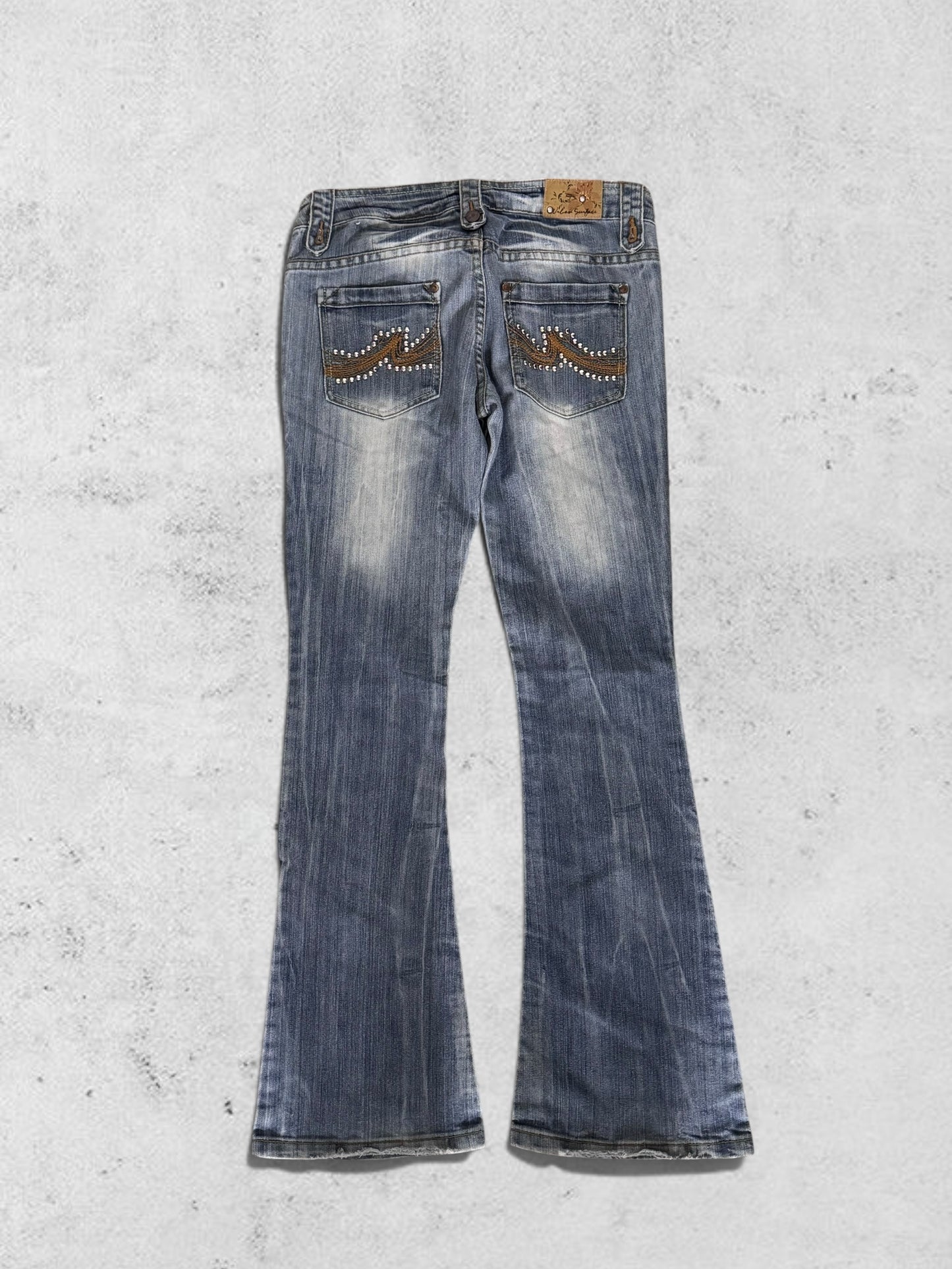 Lågmidjade jeans stl: S/M
