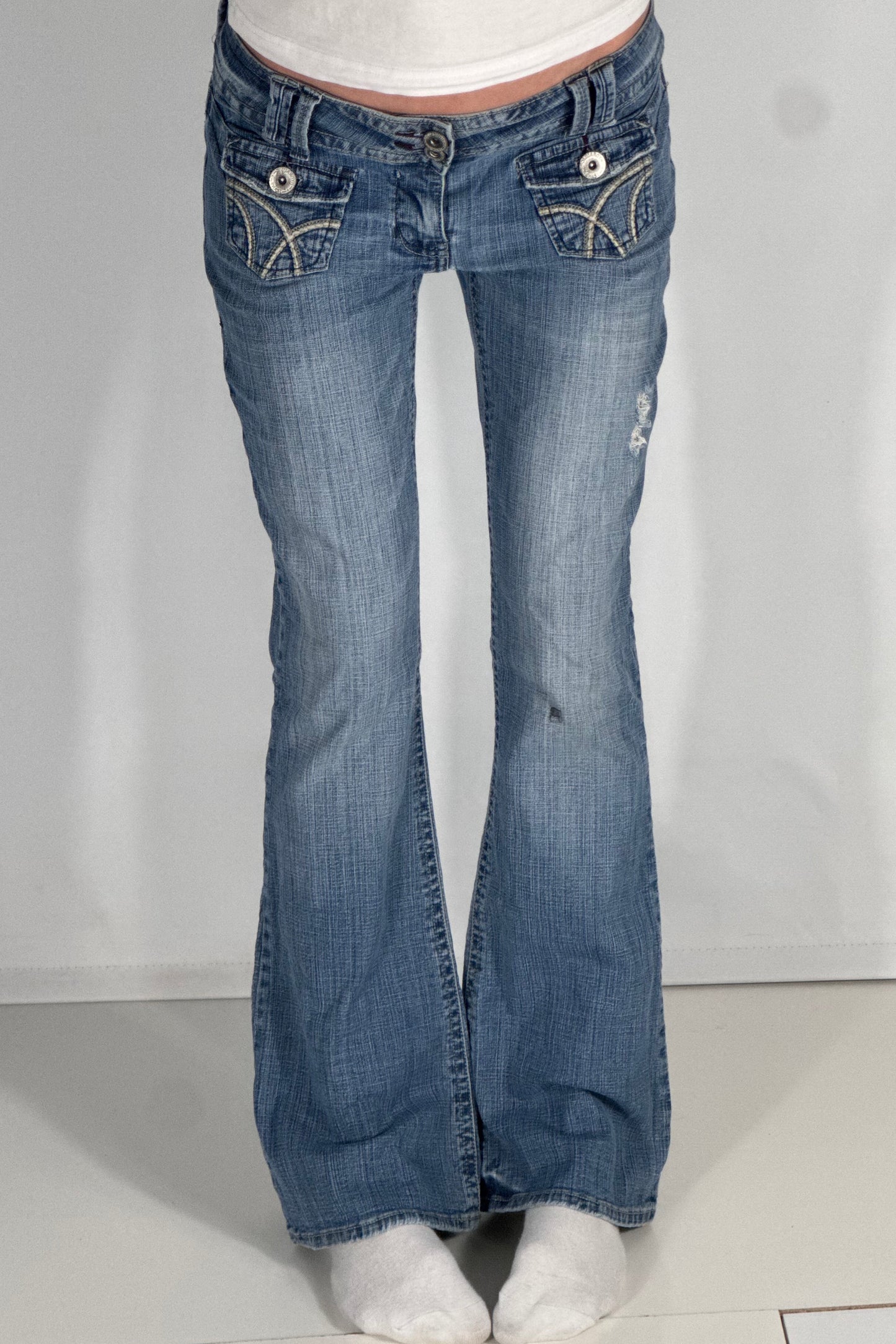 Lågmidjade jeans stl: XS
