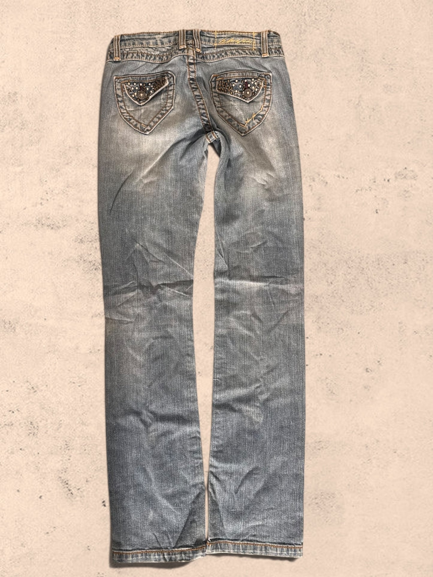 Lågmidjade jeans stl: XXS