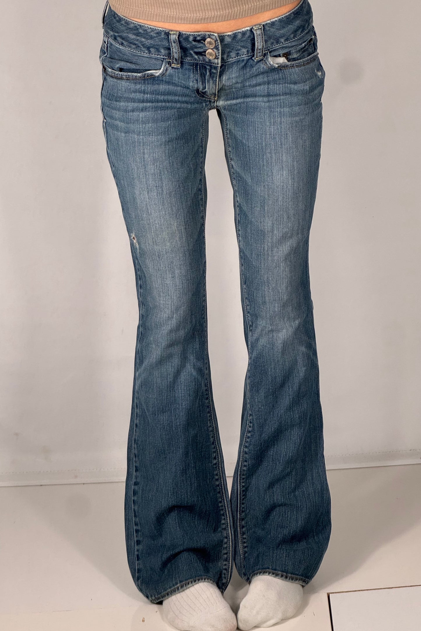 Lavtaljede jeans str: XS/S