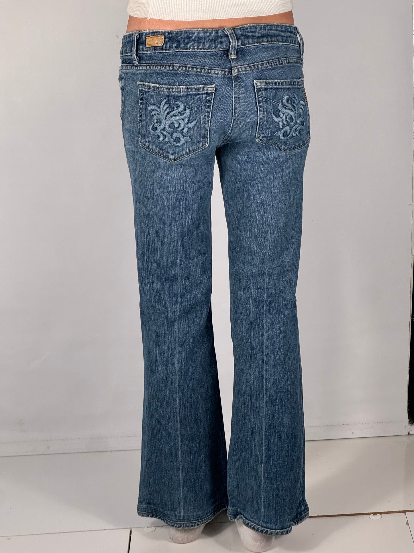 Lågmidjade jeans stl: S