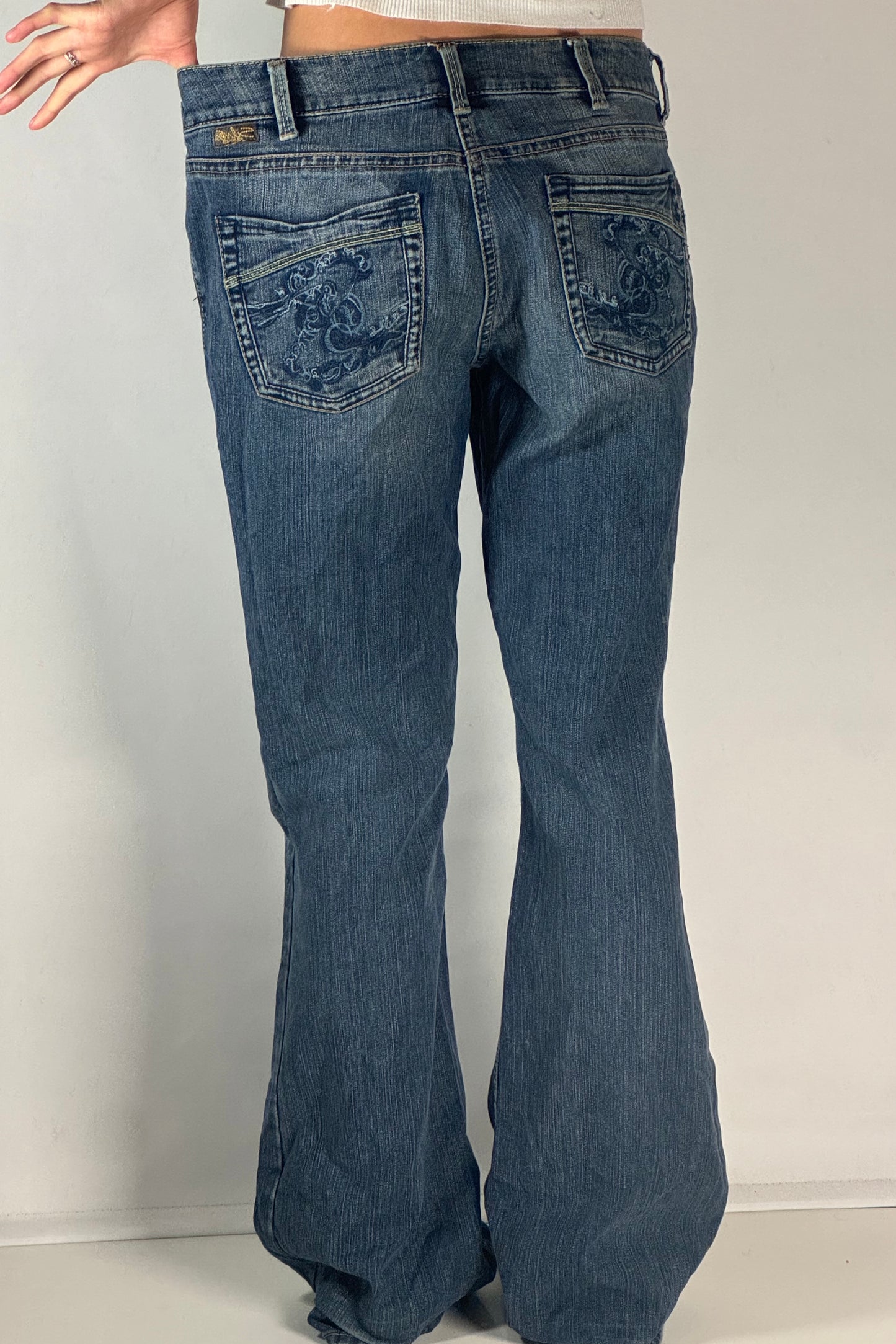 Lågmidjade jeans stl: L