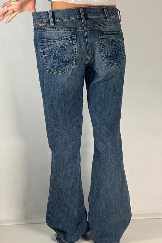 Lågmidjade jeans stl: L