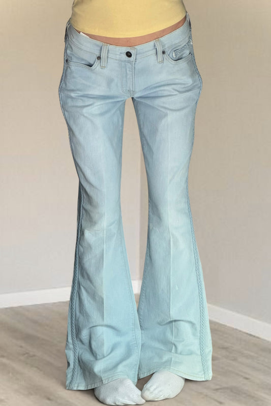 Lågmidjade jeans stl: S/M